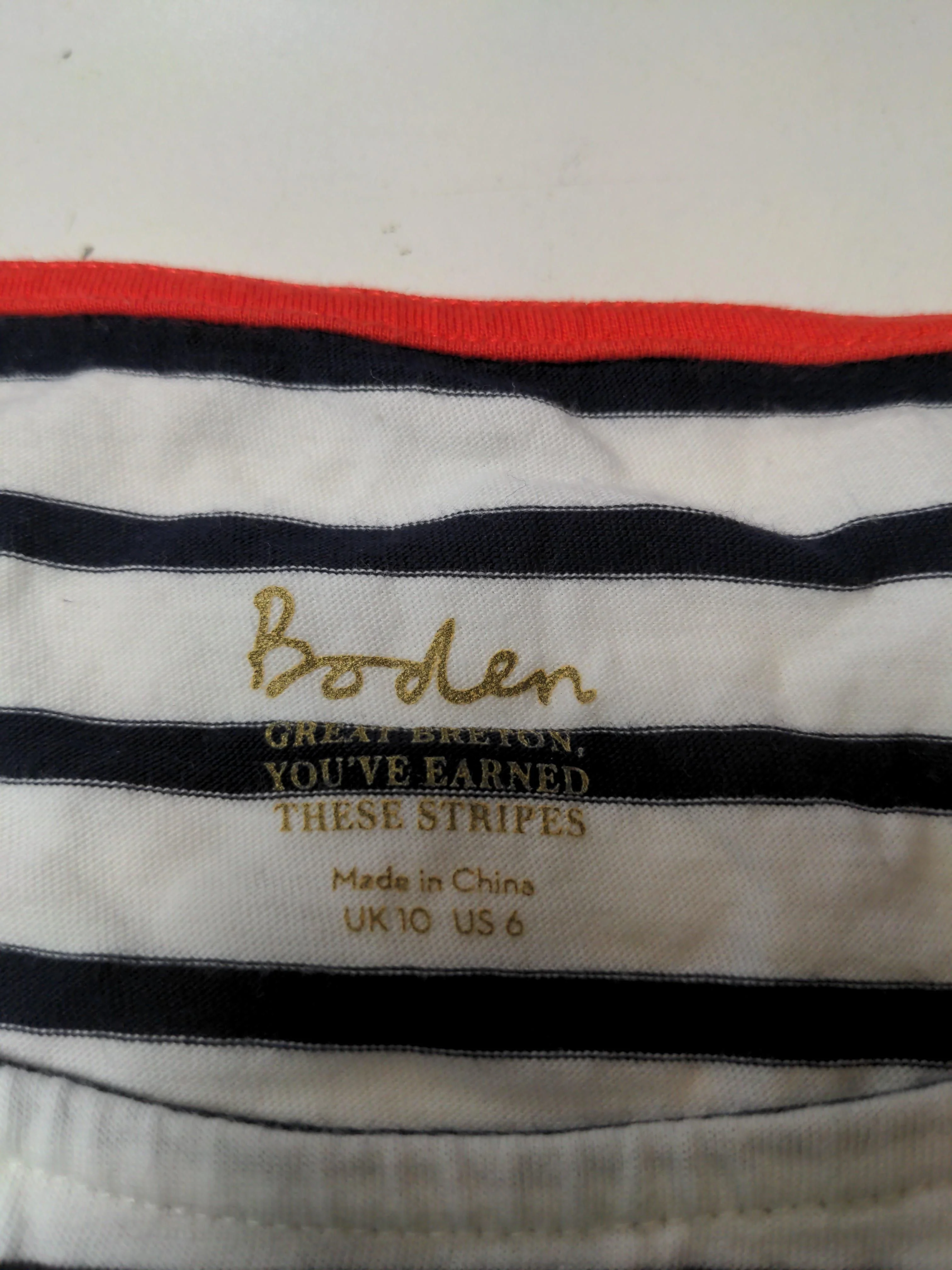 Boden Women's T-Shirt S Multi Polkadot 100% Cotton Short Sleeve Round Neck Basic - Image 5