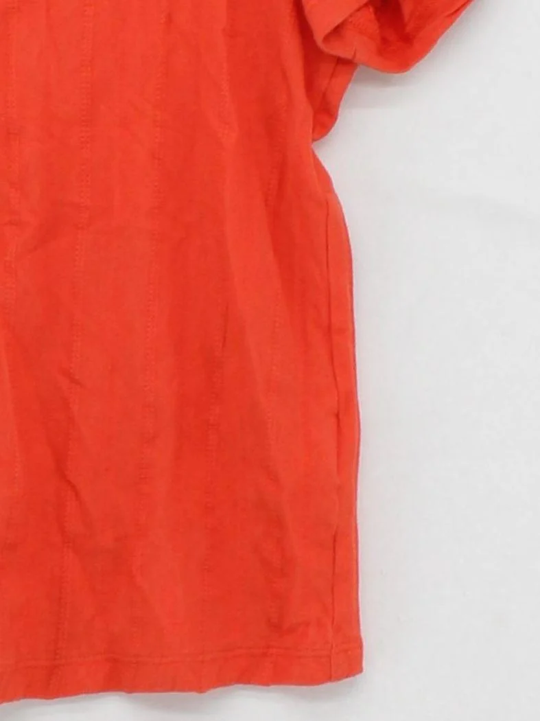 Boden Women's T-Shirt UK 10 Orange 100% Cotton Short Sleeve Round Neck Basic - Image 4