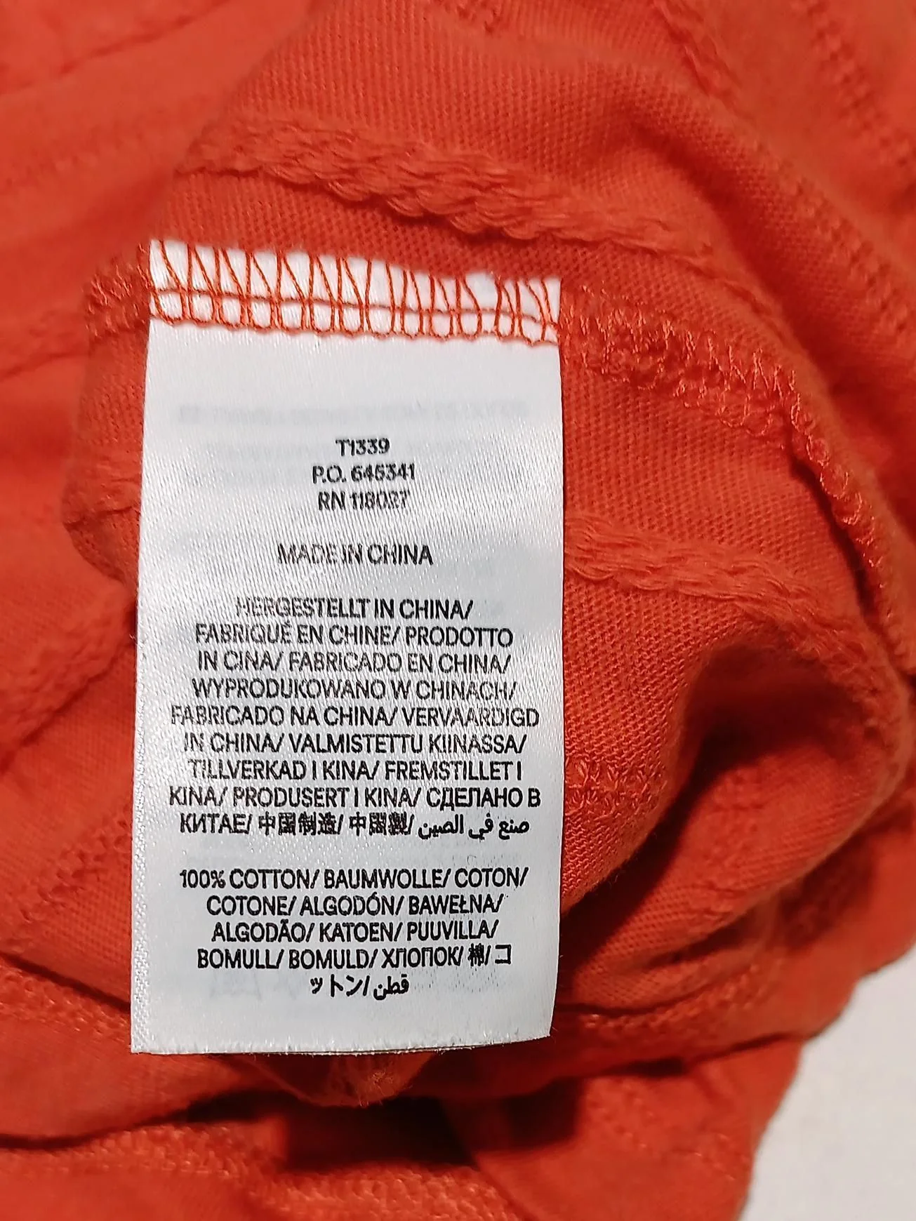 Boden Women's T-Shirt UK 10 Orange 100% Cotton Short Sleeve Round Neck Basic - Image 6