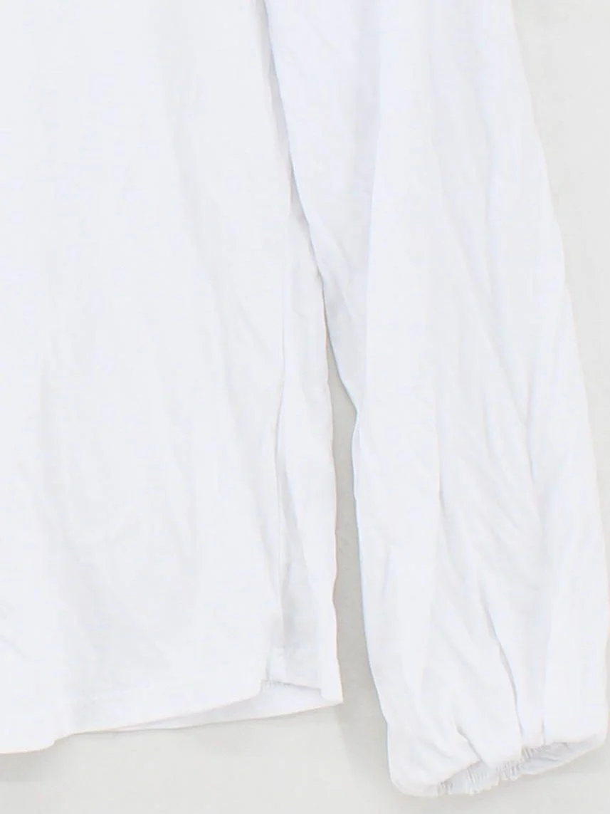 Boden Women's T-Shirt UK 10 White Cotton with Lyocell Modal Basic - Image 4
