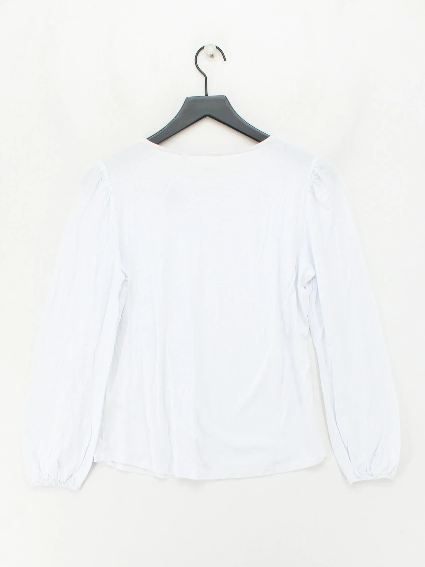 Boden Women's T-Shirt UK 12 White Cotton with Lyocell Modal Basic - Image 2