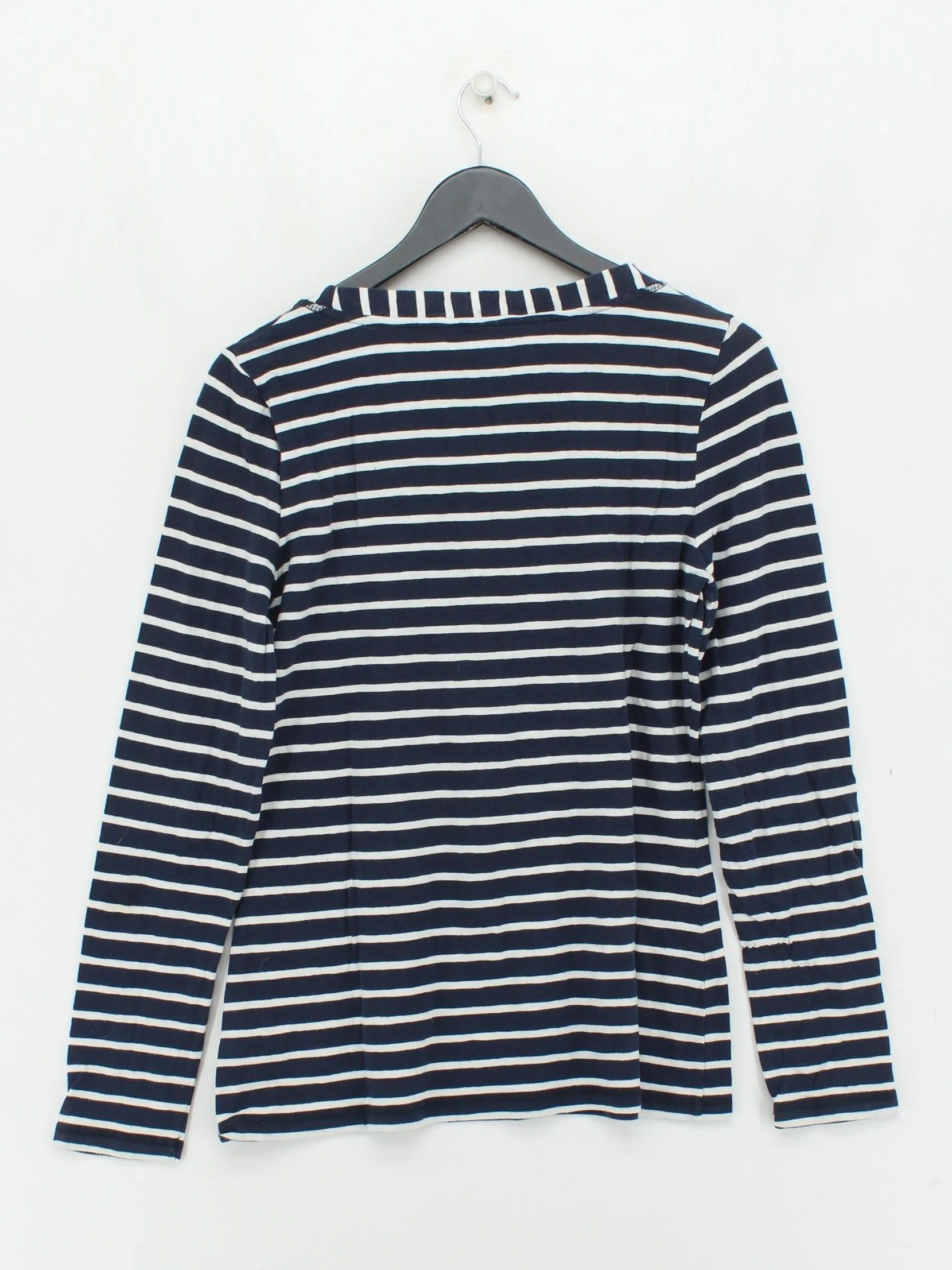 Boden Women's T-Shirt UK 14 Blue Cotton with Elastane Basic - Image 2