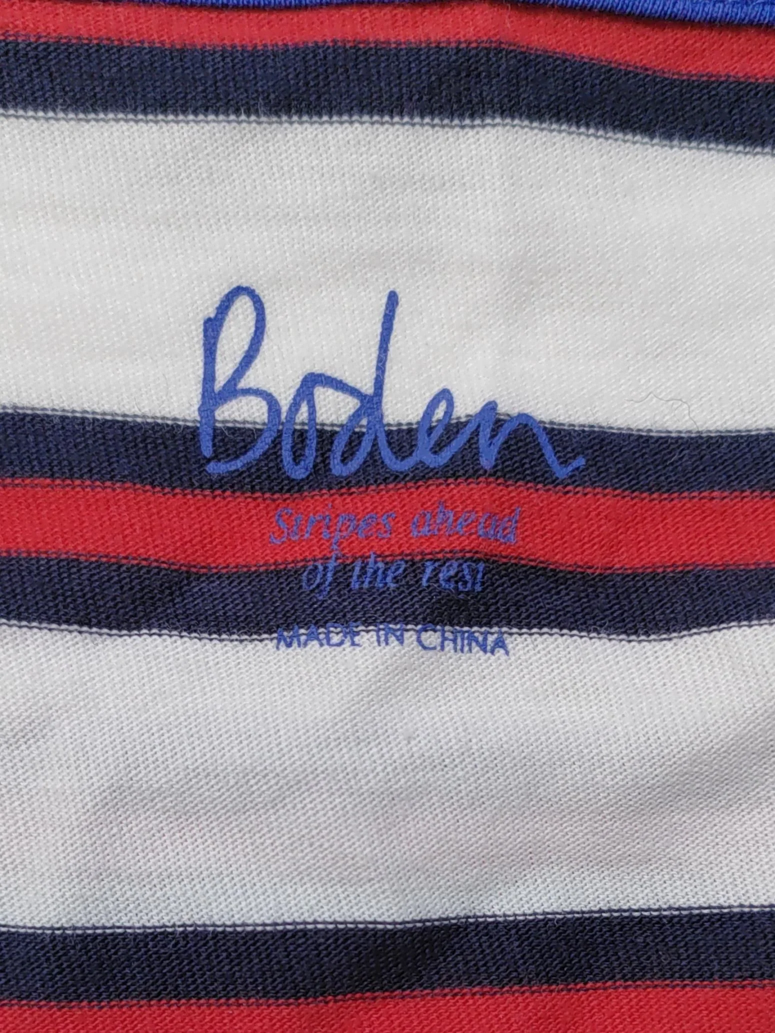 Boden Women's T-Shirt UK 16 Multi 100% Cotton Basic - Image 5