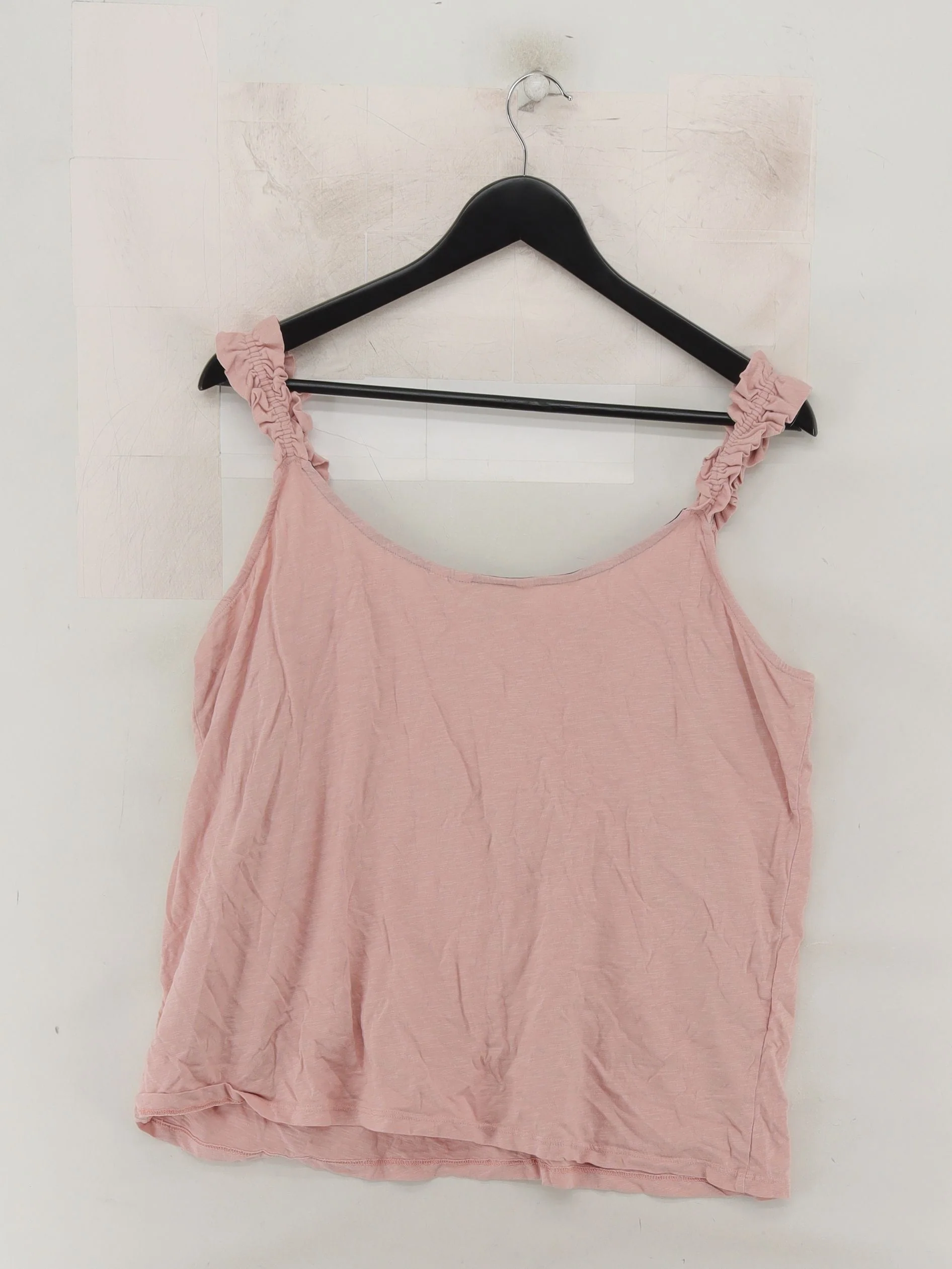 Boden Women's T-Shirt UK 16 Pink 100% Cotton Sleeveless Round Neck Basic - Image 2