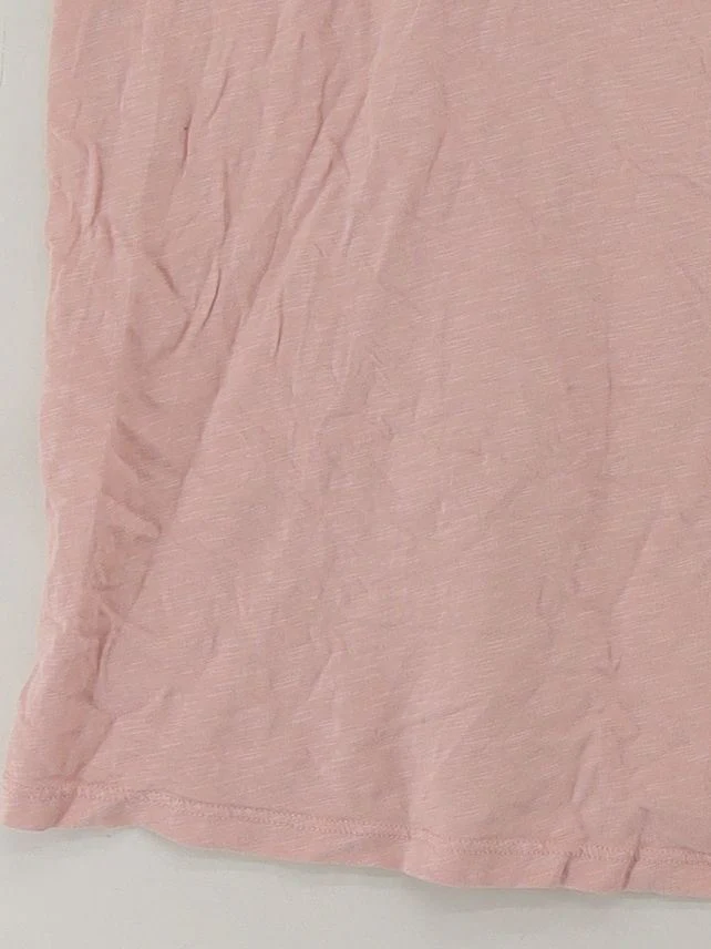 Boden Women's T-Shirt UK 16 Pink 100% Cotton Sleeveless Round Neck Basic - Image 4