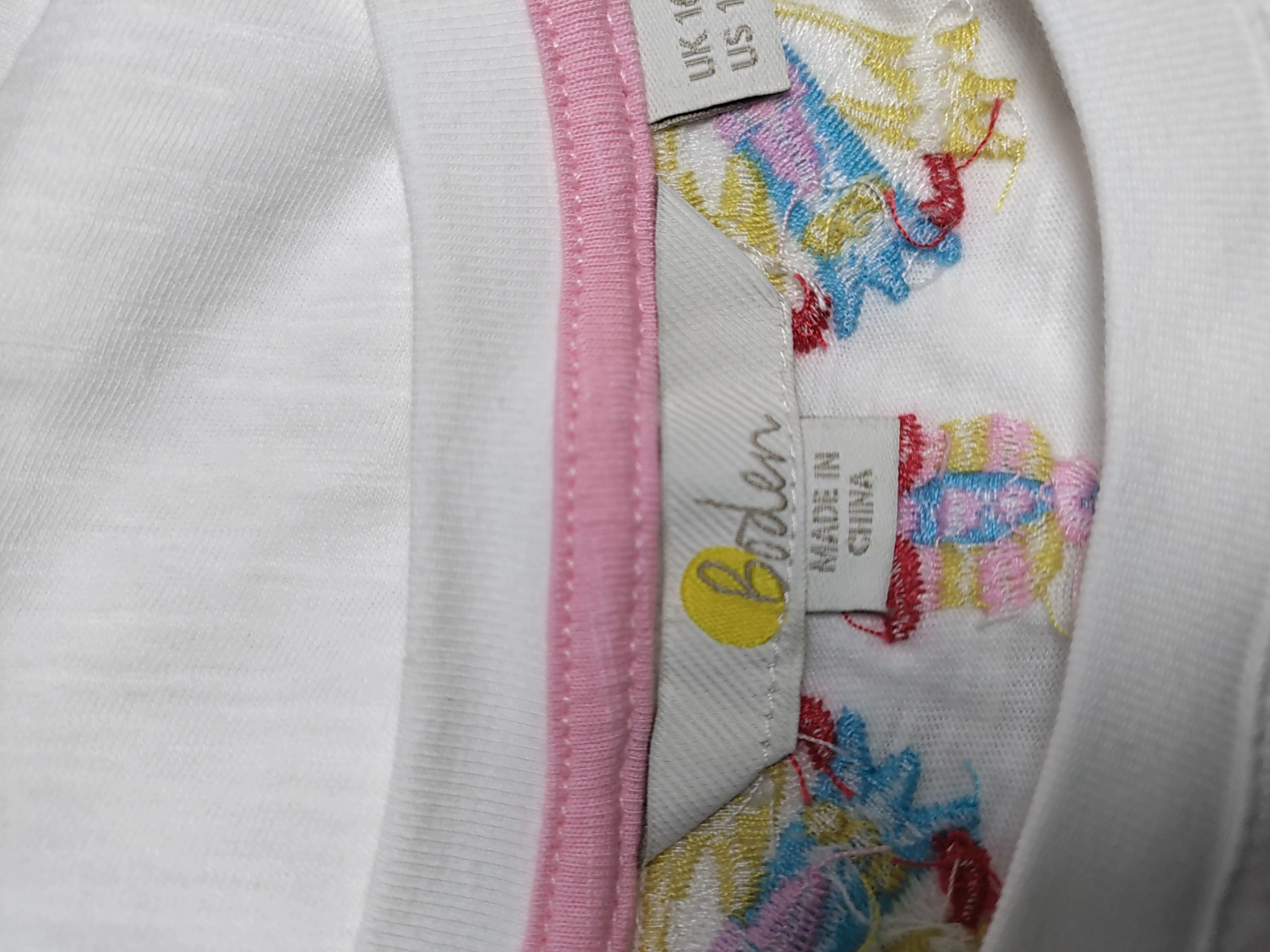 Boden Women's T-Shirt UK 16 White 100% Cotton Basic - Image 5