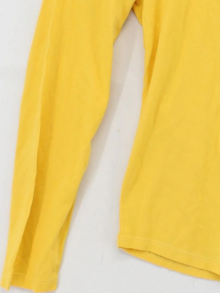 Boden Women's T-Shirt UK 36 Yellow Cotton with Lyocell Modal Basic - Image 4