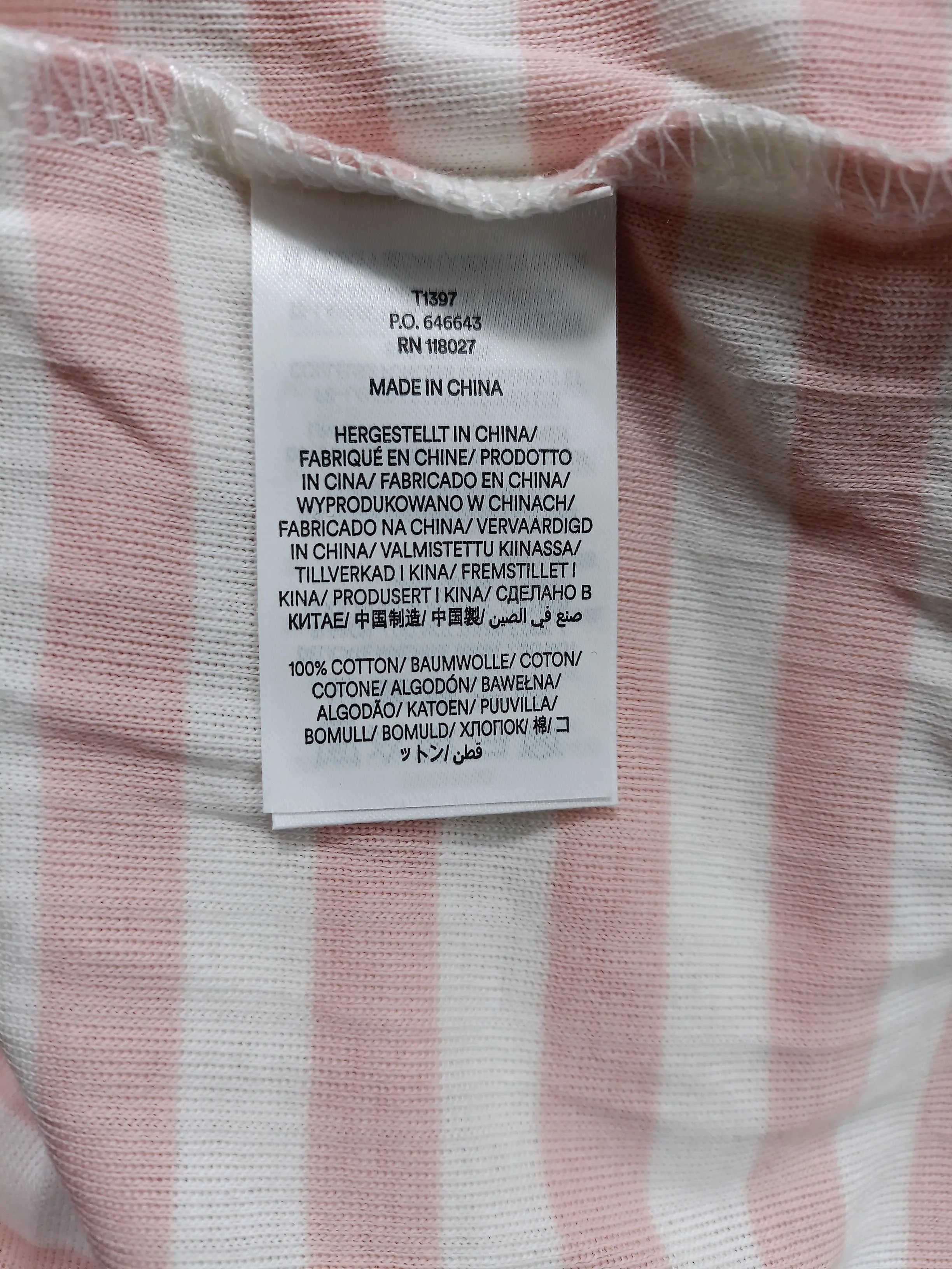 Boden Women's T-Shirt XXL Pink Striped 100% Cotton Short Sleeve Round Neck Basic - Image 6