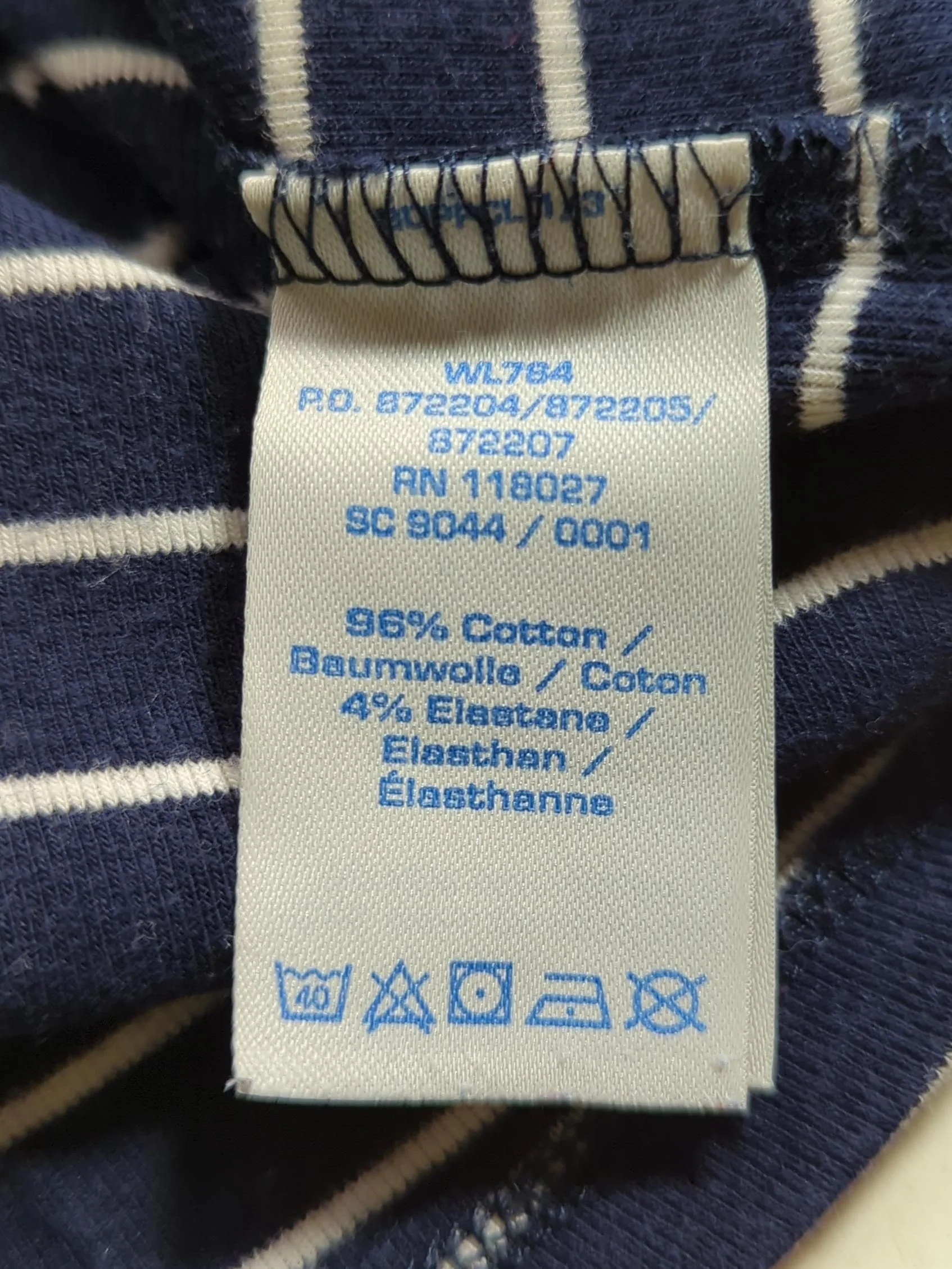 Boden Women's T-Shirt XXS Multi Cotton with Elastane Basic - Image 7