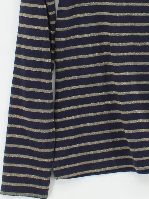Boden Women's Top M Blue Cotton with Polyester Basic - Image 4