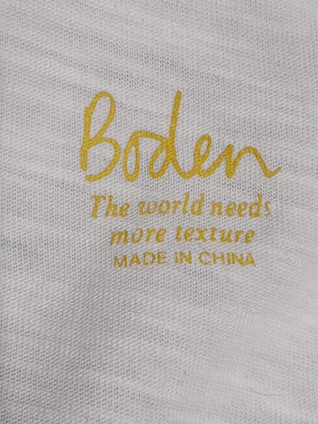 Boden Women's Top M White 100% Cotton Long Sleeve V-Neck Basic - Image 6