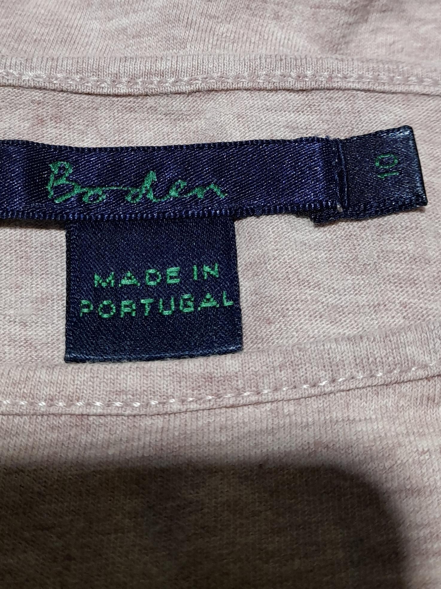 Boden Women's Top S Pink Cotton with Wool Long Sleeve Round Neck Basic - Image 5