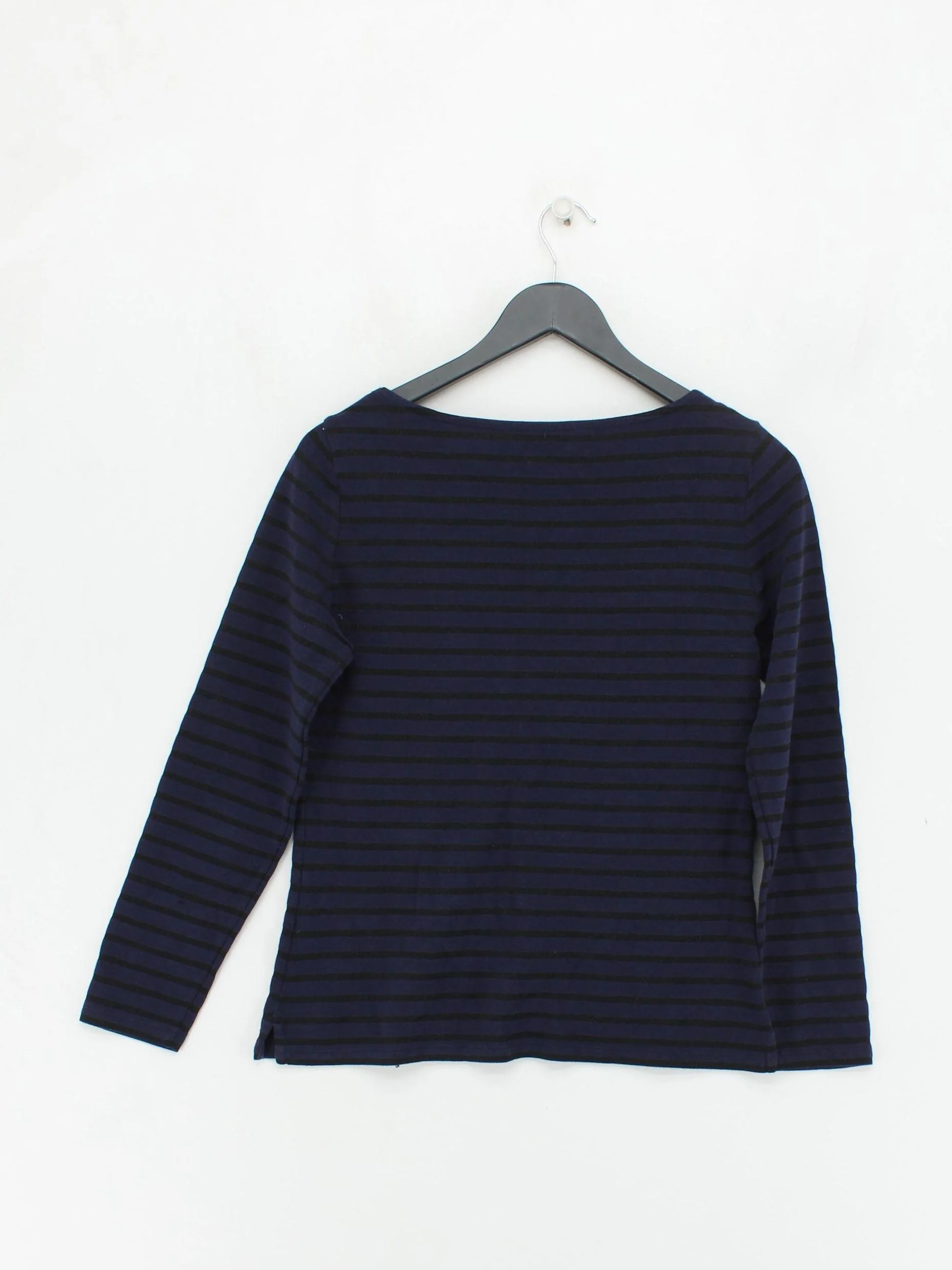 Boden Women's Top UK 10 Blue Cotton with Polyester, Other Jersey - Image 2