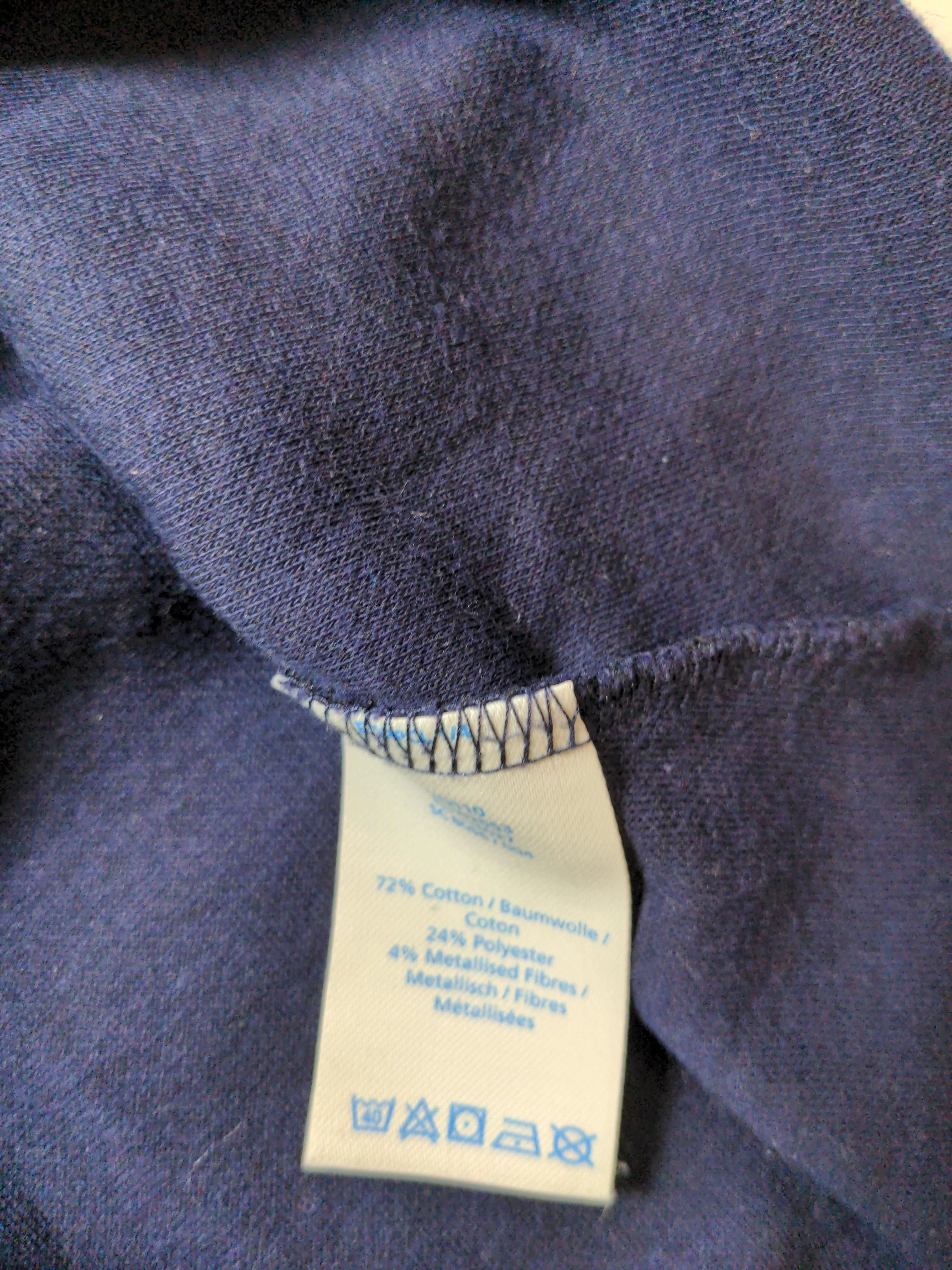 Boden Women's Top UK 10 Blue Cotton with Polyester, Other Jersey - Image 6