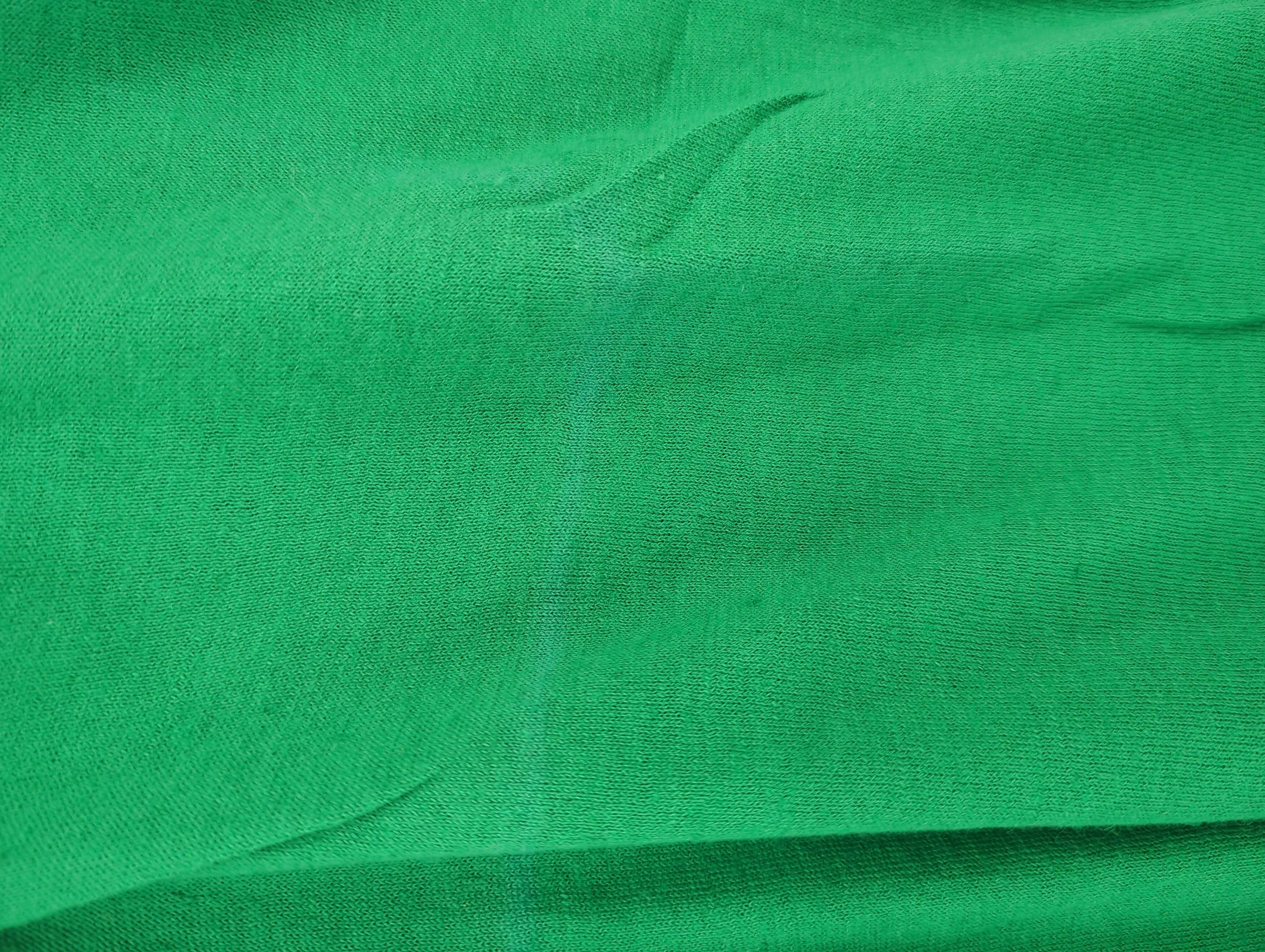 Boden Women's Top UK 10 Green Linen with Cotton Short Sleeve V-Neck Basic - Image 5