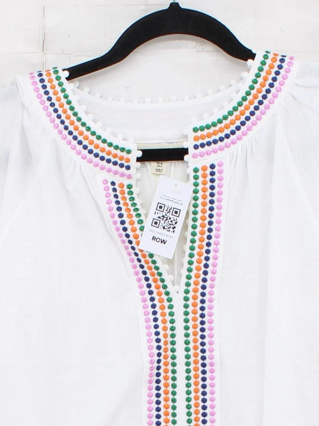 Boden Women's Top UK 10 White Cotton with Lyocell Modal Basic - Image 3