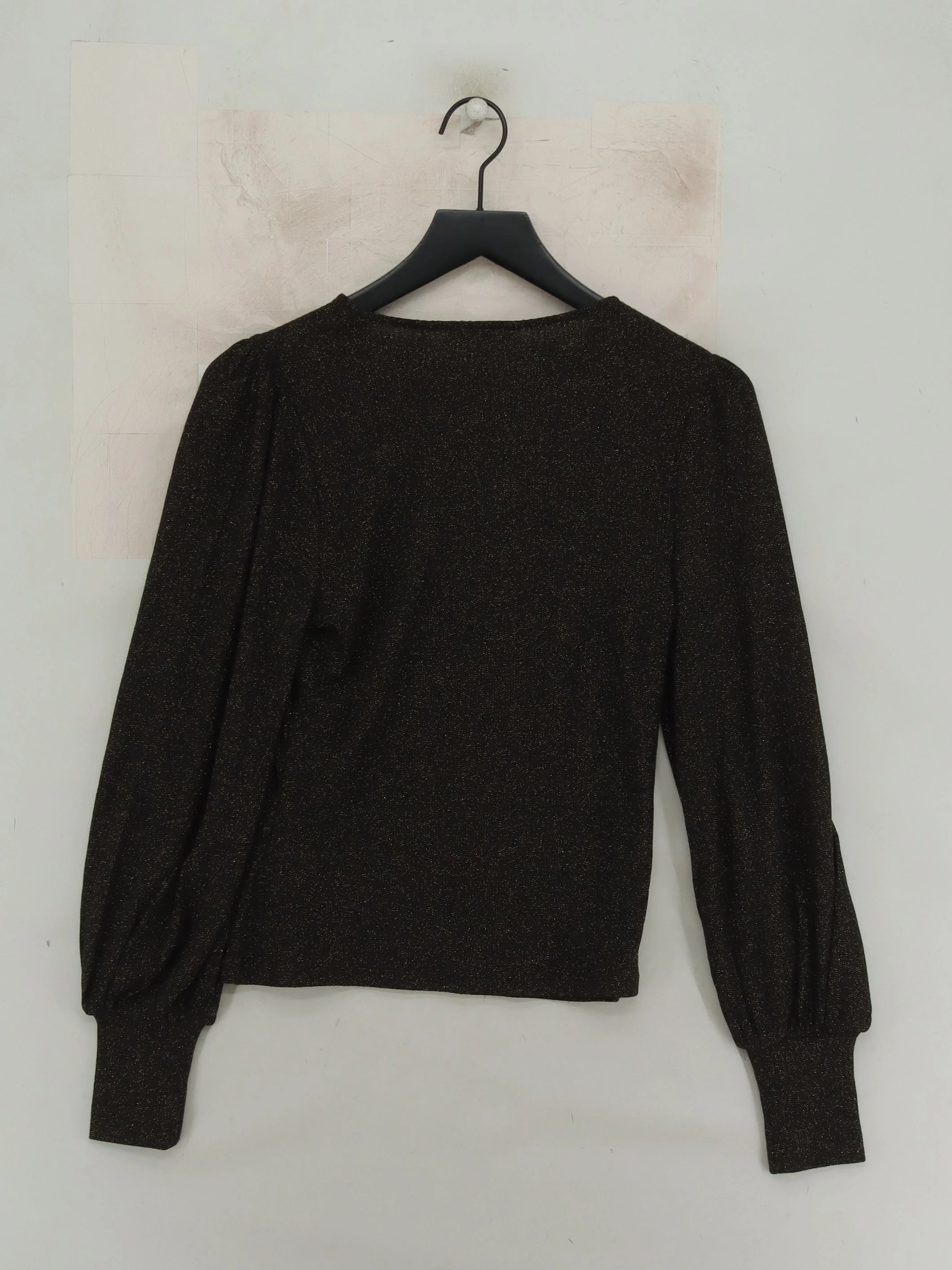 Boden Women's Top UK 12 Black Polyester with Viscose, Other Basic - Image 2