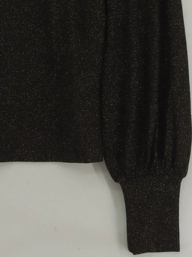 Boden Women's Top UK 12 Black Polyester with Viscose, Other Basic - Image 4