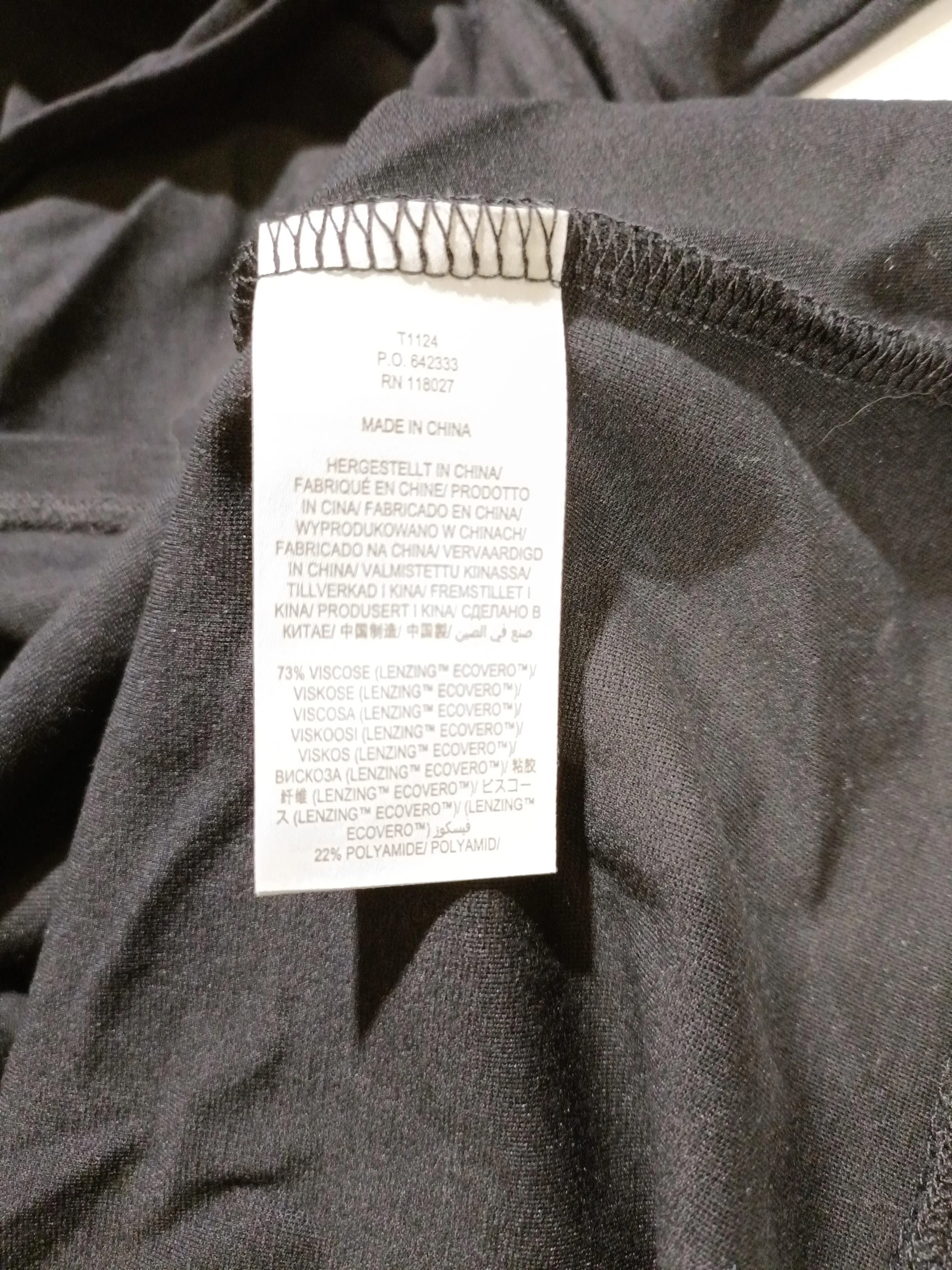 Boden Women's Top UK 12 Black Viscose with Polyamide Basic - Image 6