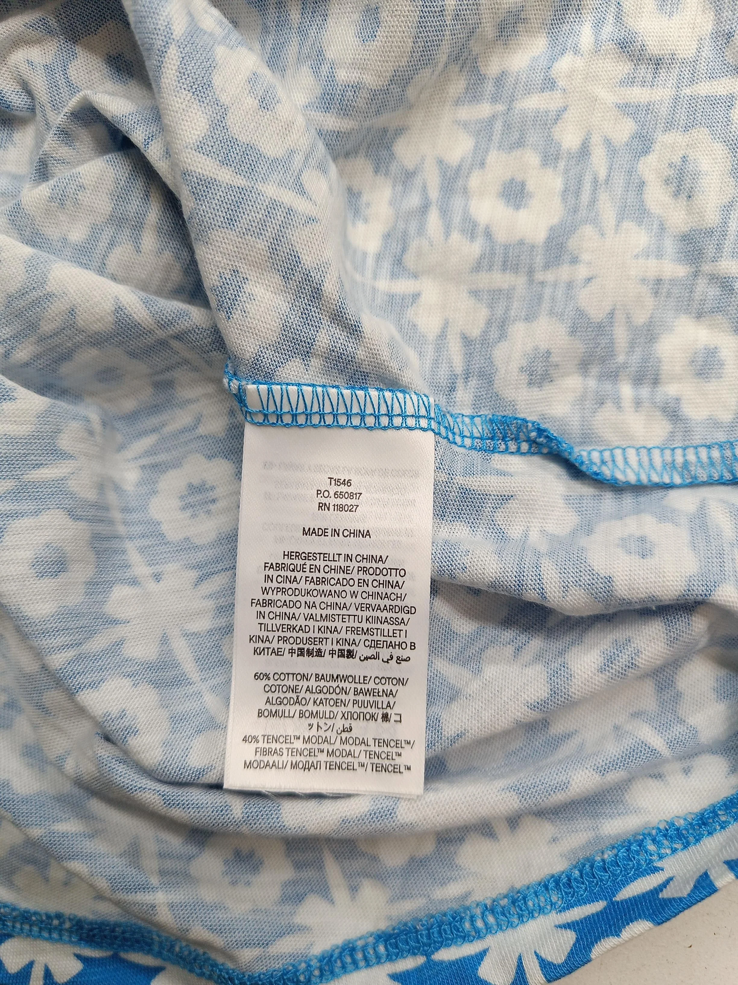 Boden Women's Top UK 12 Blue Cotton with Lyocell Modal Basic - Image 6