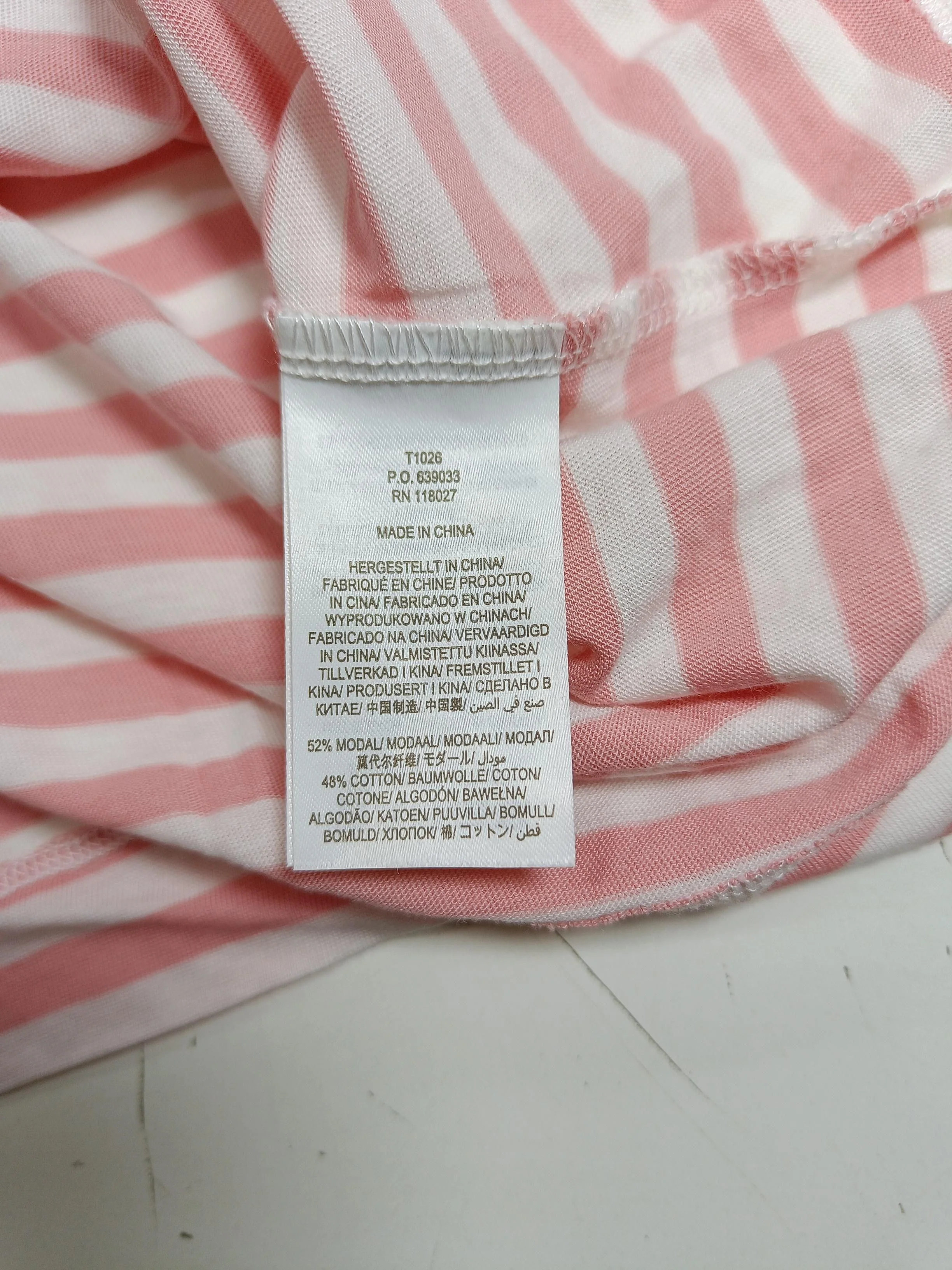 Boden Women's Top UK 12 Pink Viscose with Cotton Basic - Image 6