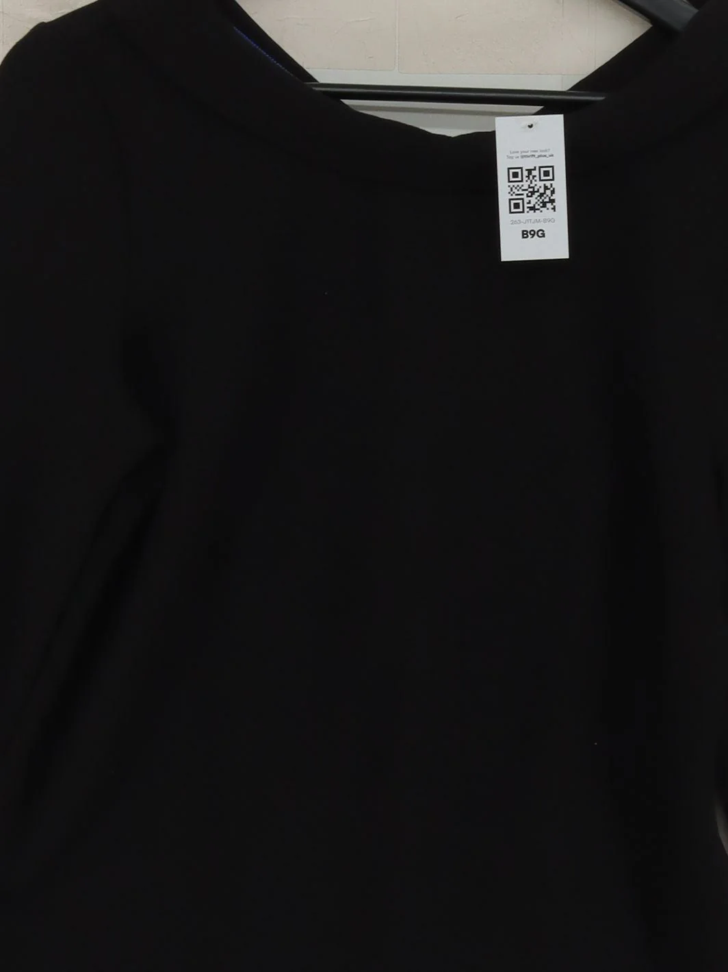 Boden Women's Top UK 14 Black Cotton with Polyester, Elastane Basic - Image 3