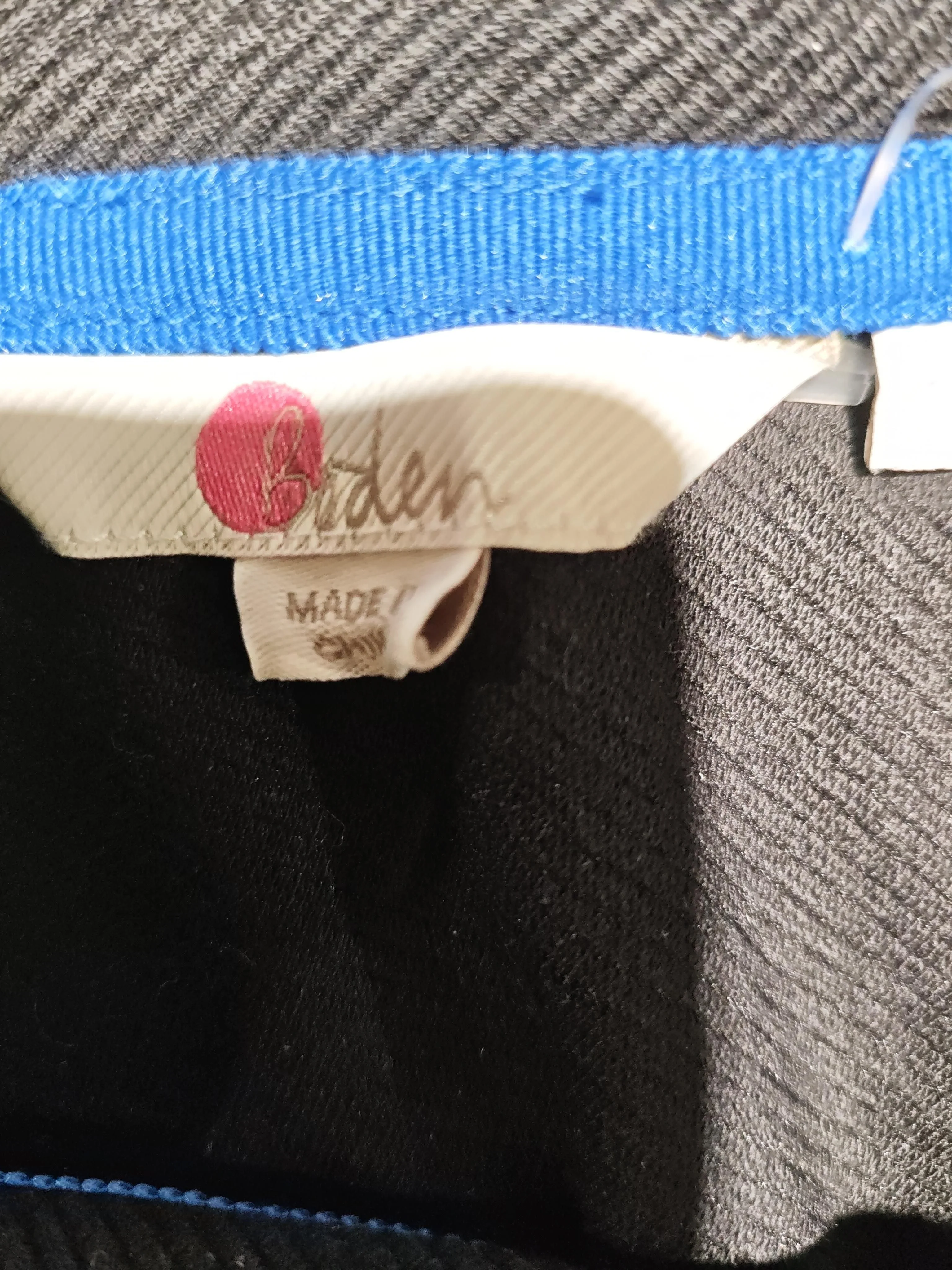 Boden Women's Top UK 14 Black Cotton with Polyester, Elastane Basic - Image 5