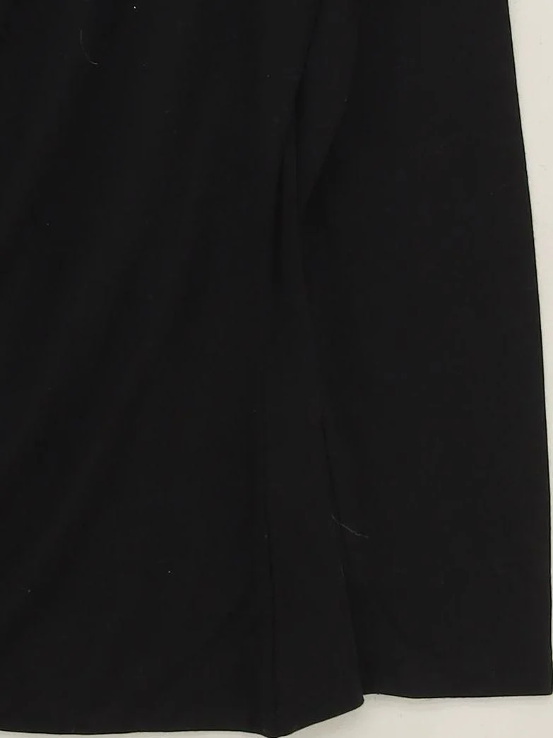 Boden Women's Top UK 14 Black Lyocell Modal with Wool Long Sleeve V-Neck Basic - Image 4