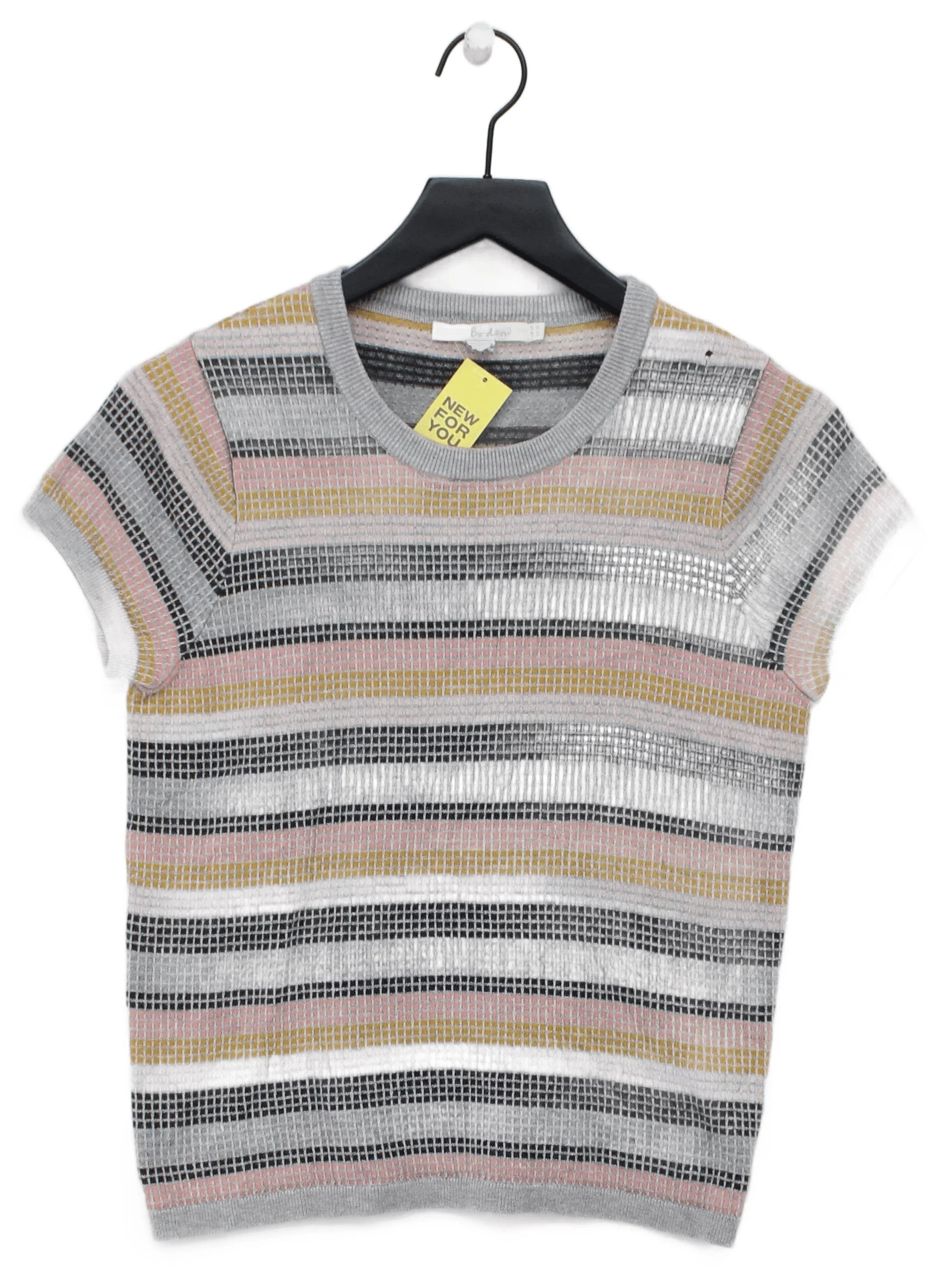 Boden Women's Top UK 14 Multi Wool with Viscose, Nylon, Elastane Basic