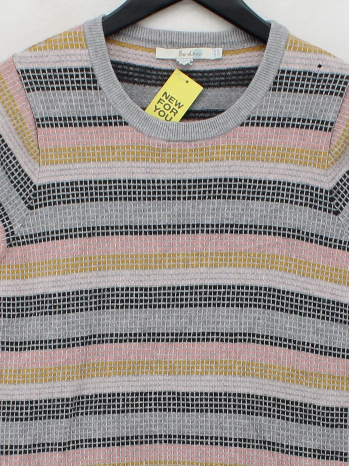 Boden Women's Top UK 14 Multi Wool with Viscose, Nylon, Elastane Basic - Image 3