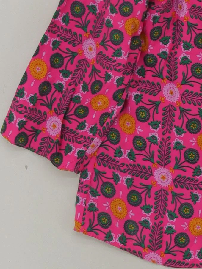 Boden Women's Top UK 14 Pink Viscose with Silk Basic - Image 4