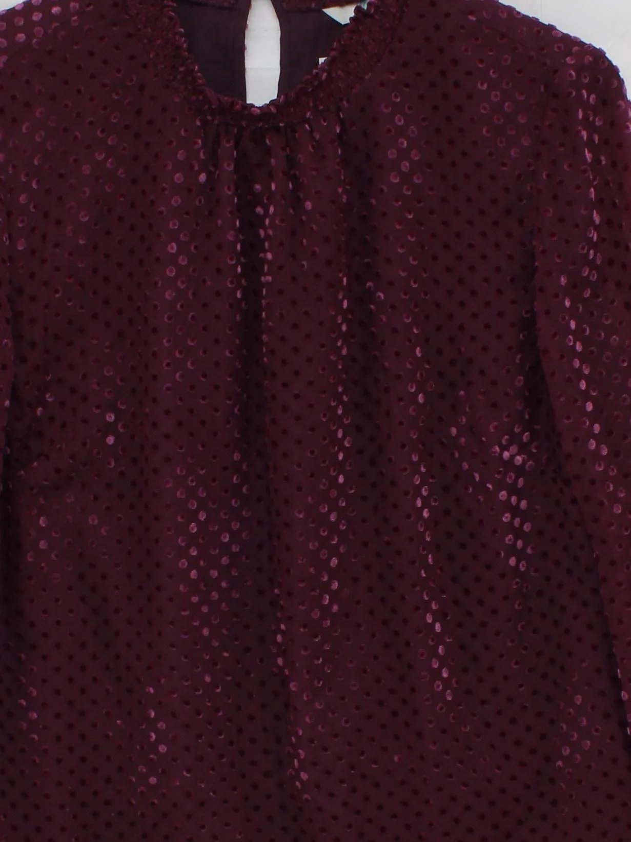 Boden Women's Top UK 14 Purple Polyamide with Viscose Basic - Image 3