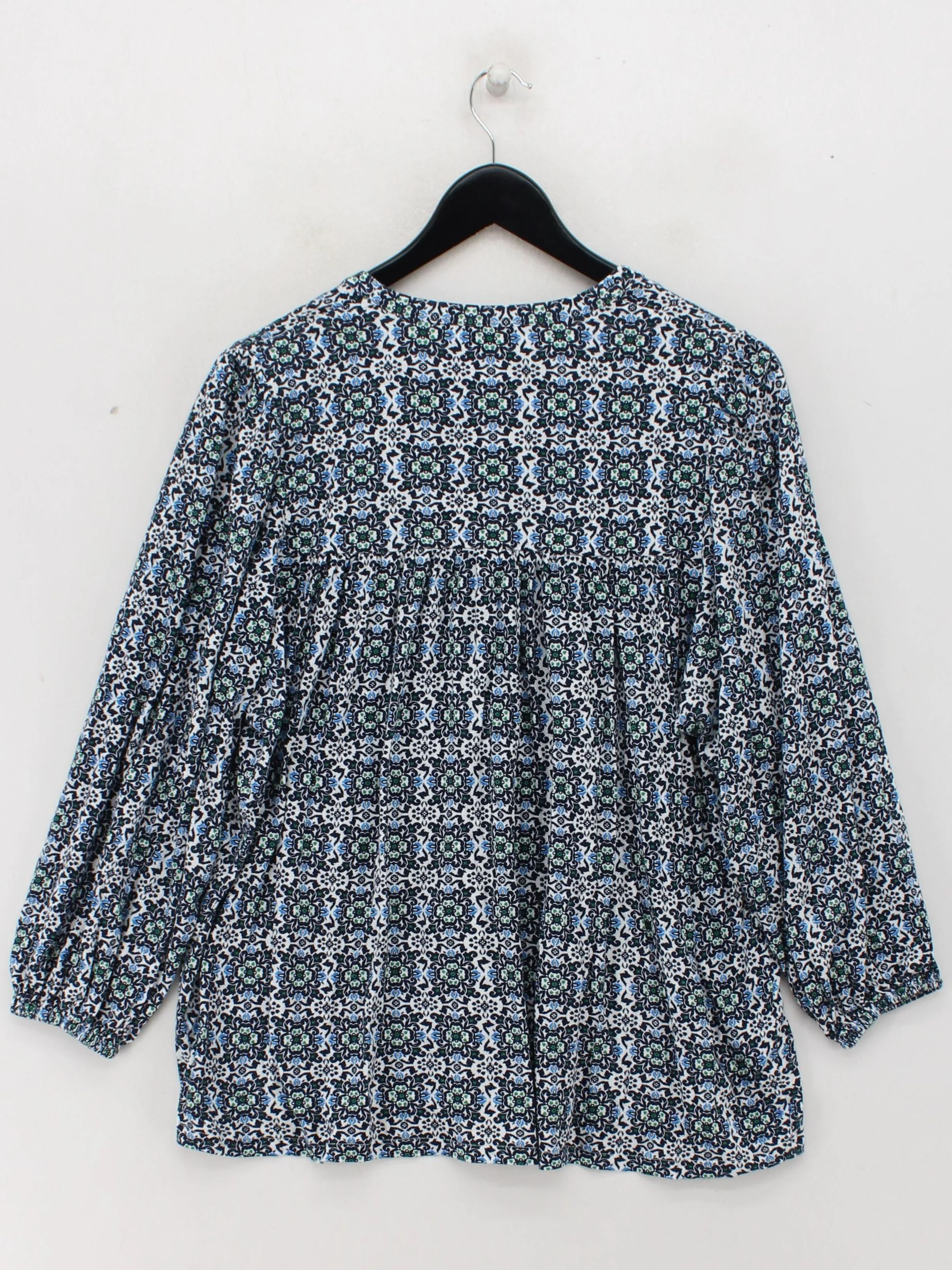 Boden Women's Top UK 16 Multi Cotton with Lyocell Modal Basic - Image 2