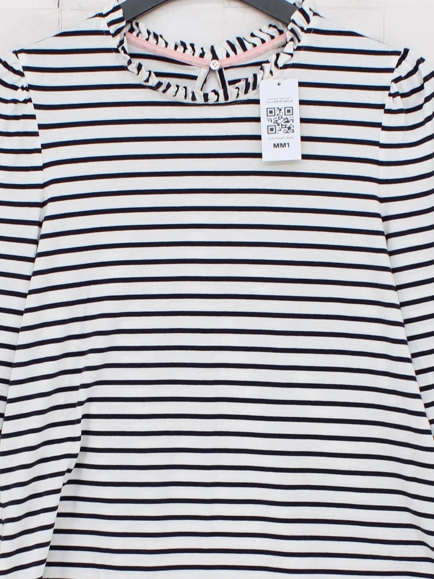 Boden Women's Top UK 16 White Cotton with Lyocell Modal Basic - Image 3
