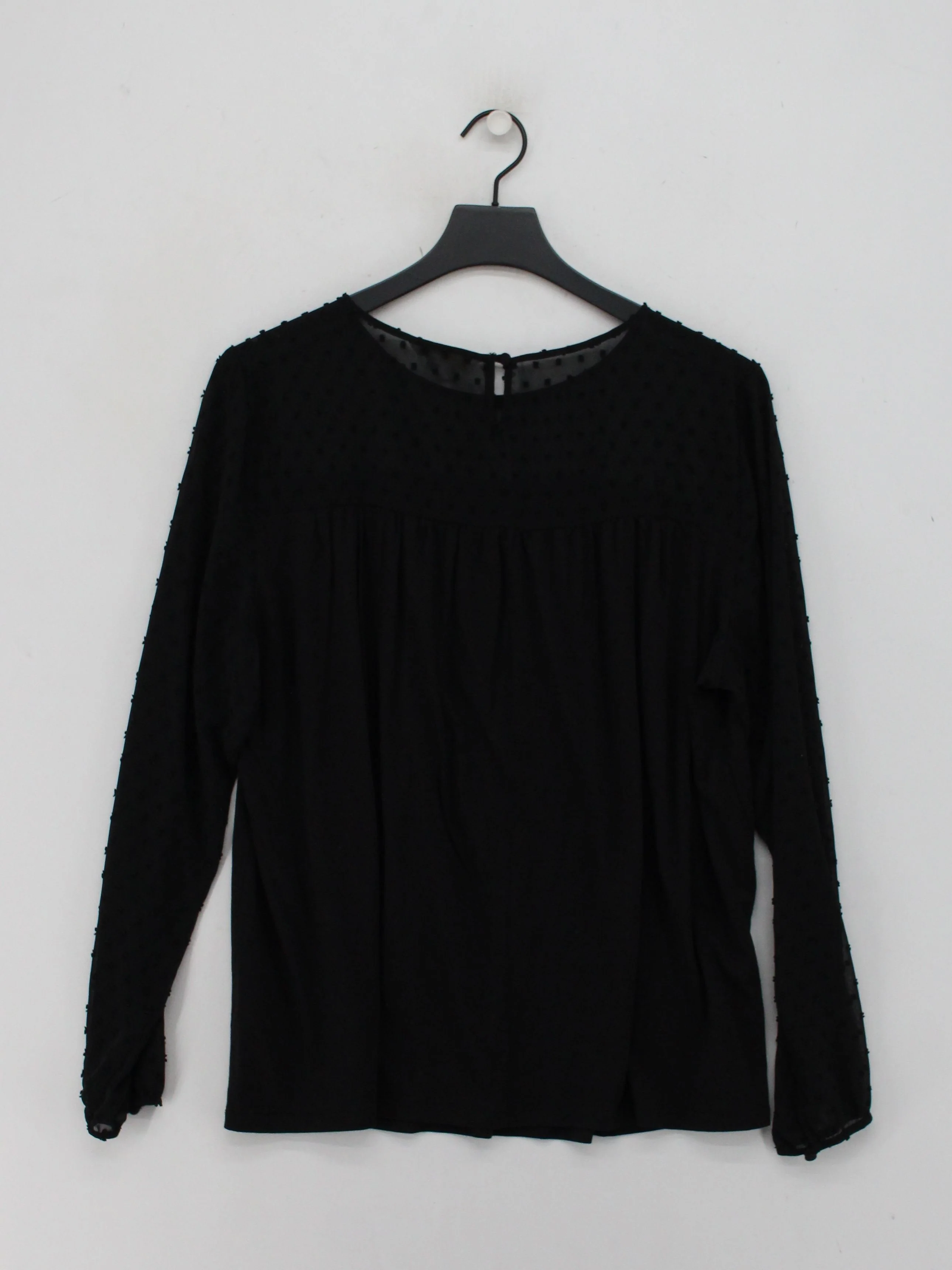 Boden Women's Top UK 18 Black Lyocell Modal with Cotton, Polyester Basic - Image 2