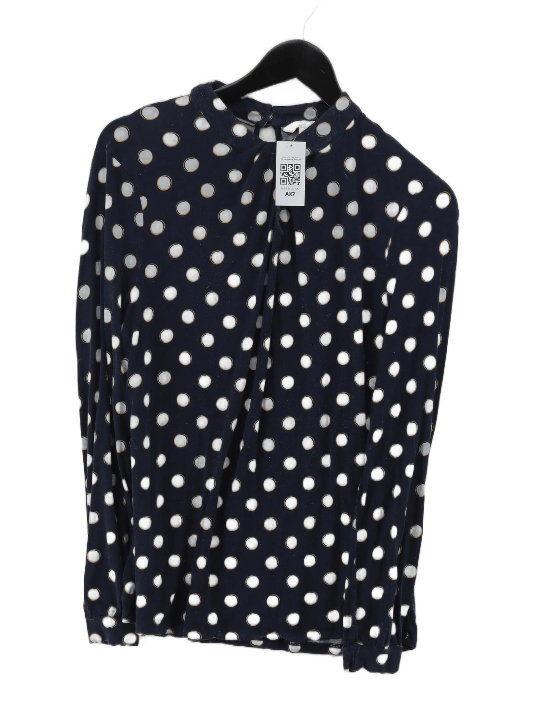Boden Women's Top UK 18 Blue Viscose with Elastane Basic