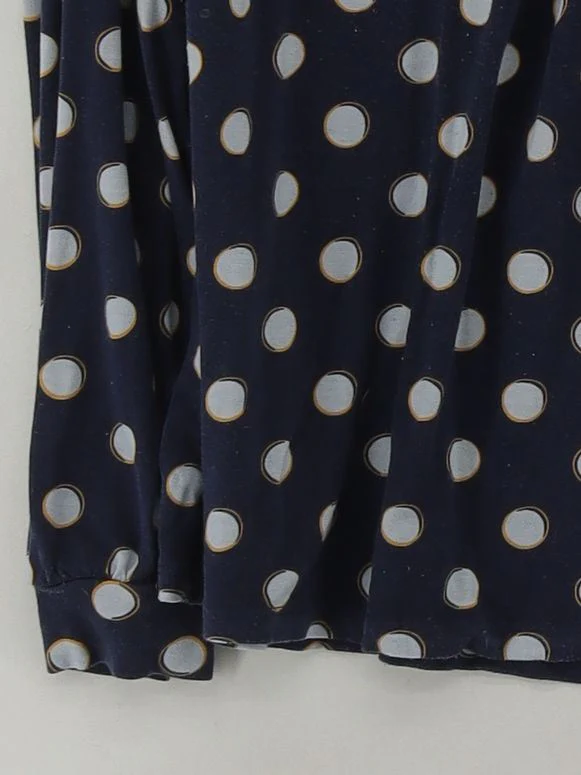 Boden Women's Top UK 18 Blue Viscose with Elastane Basic - Image 4