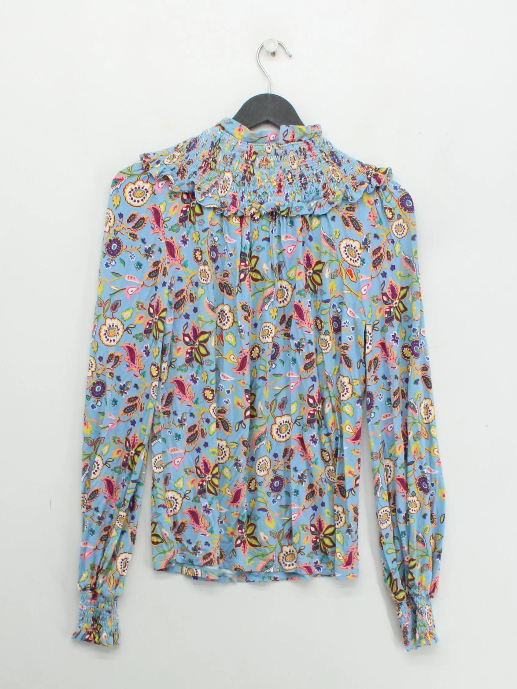 Boden Women's Top UK 6 Multi Viscose with Elastane Basic - Image 2