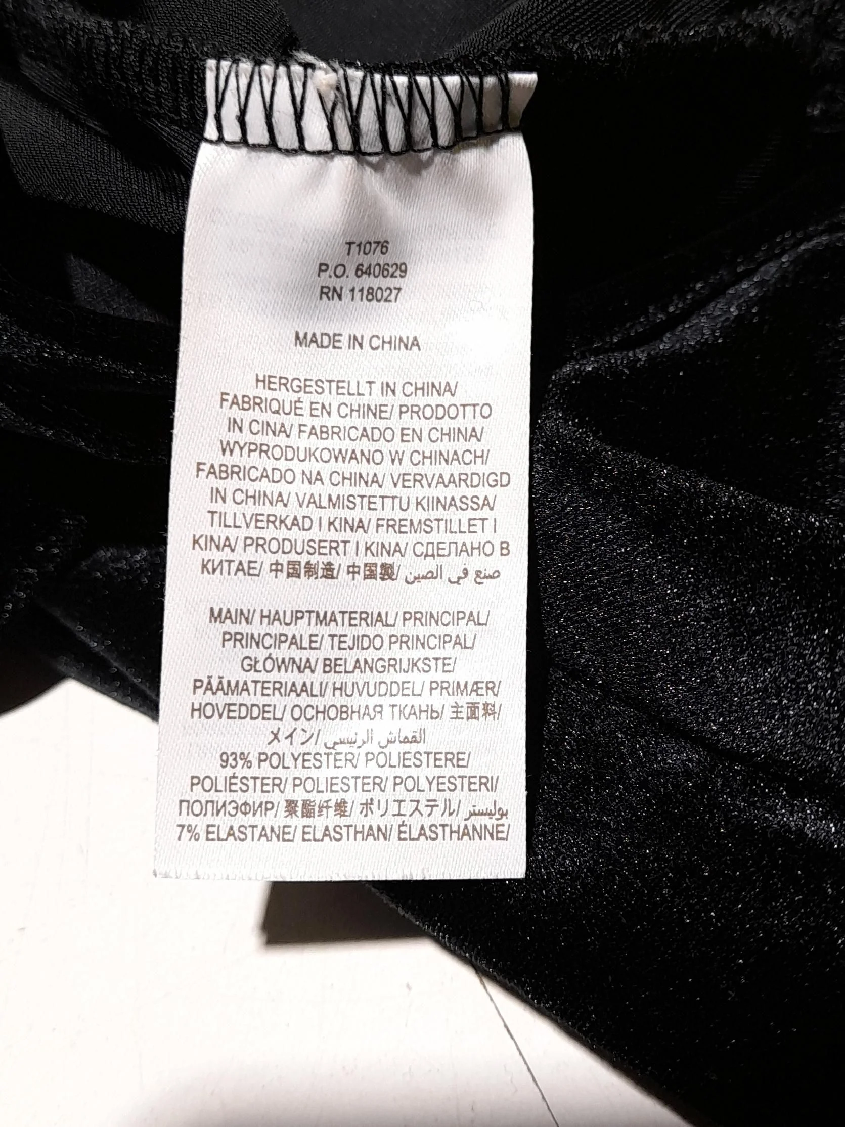Boden Women's Top UK 8 Black Polyester with Elastane Long Sleeve V-Neck Basic - Image 6