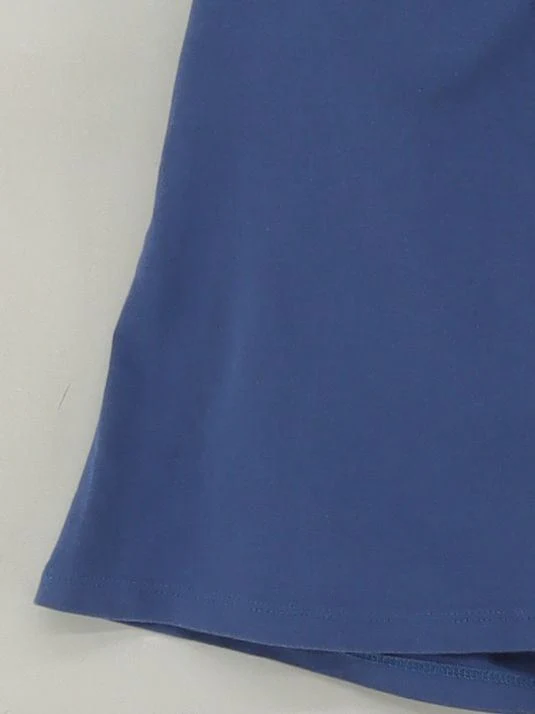 Boden Women's Top UK 8 Blue 100% Other Sleeveless V-Neck Basic - Image 4