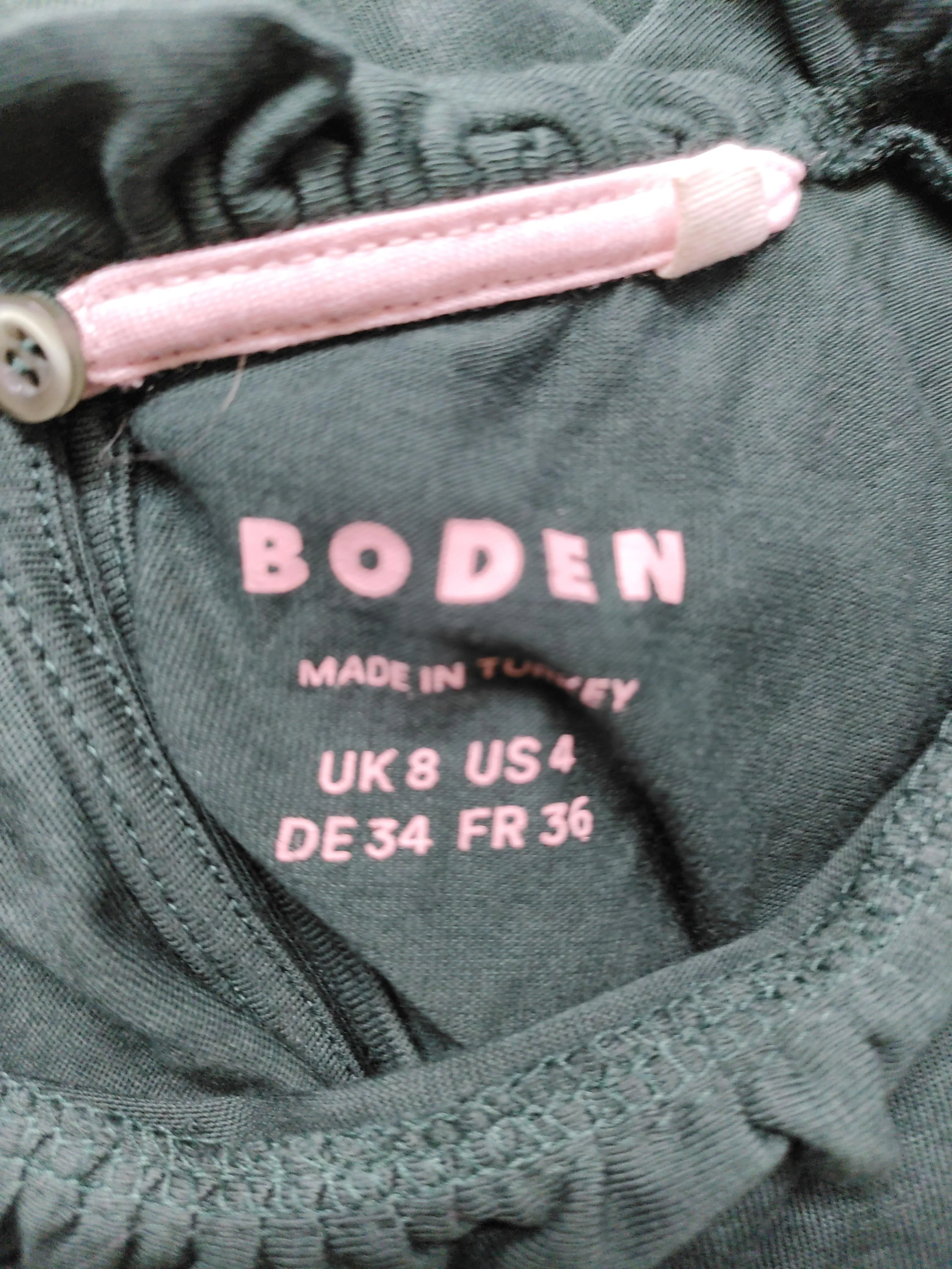 Boden Women's Top UK 8 Green Cotton with Lyocell Modal Basic - Image 5