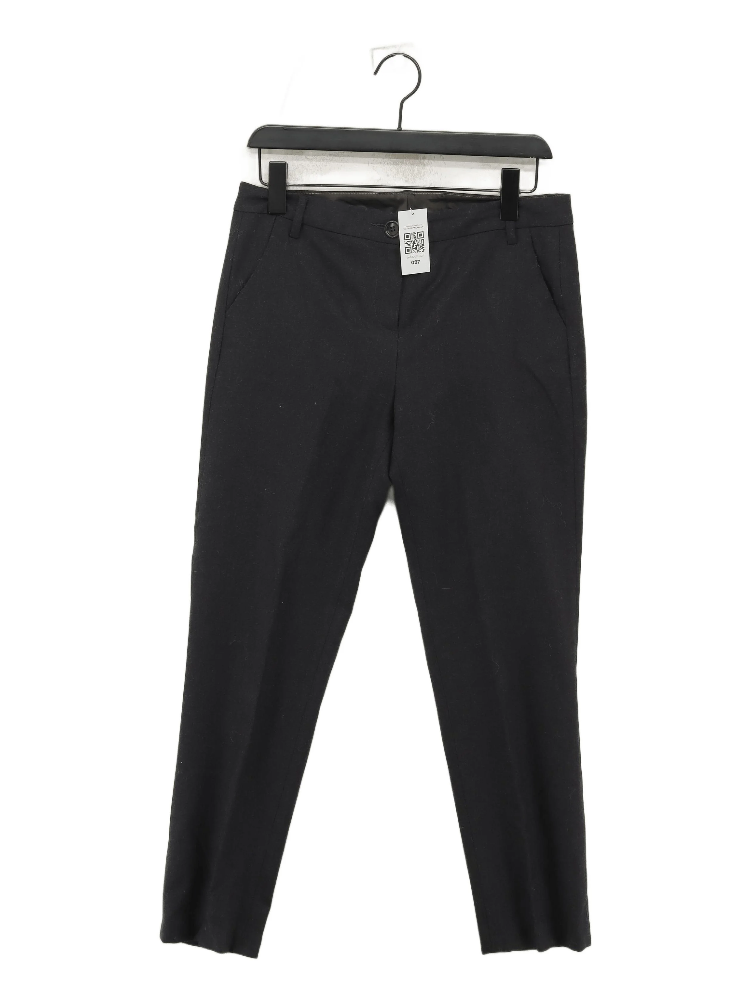 Boden Women's Trousers UK 10 Black Wool