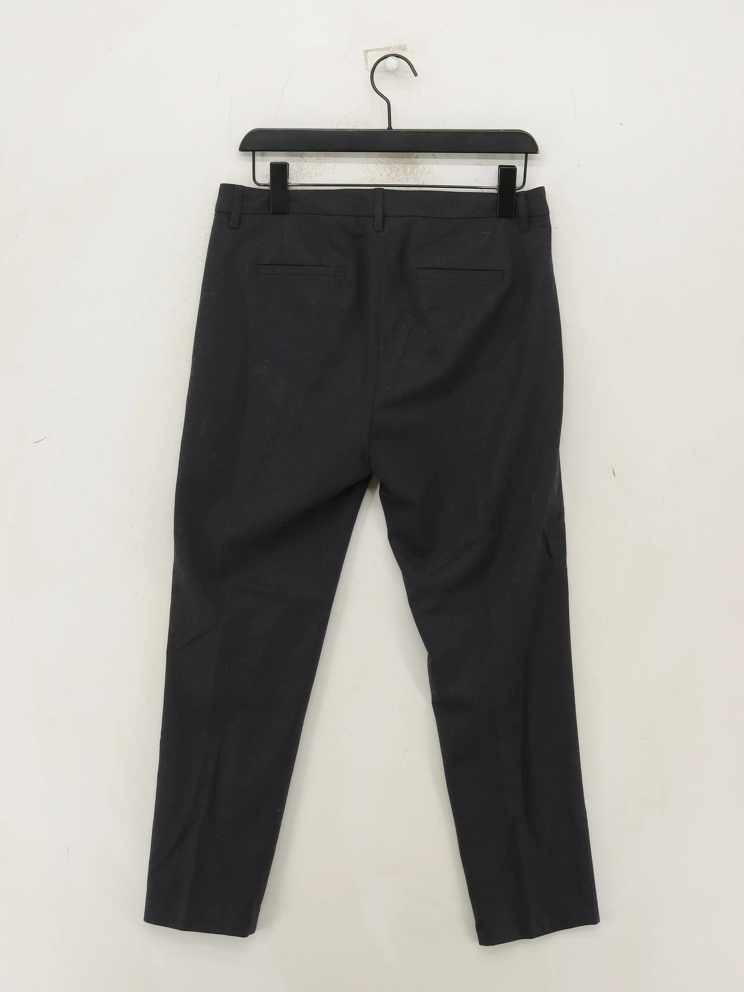 Boden Women's Trousers UK 10 Black Wool - Image 2