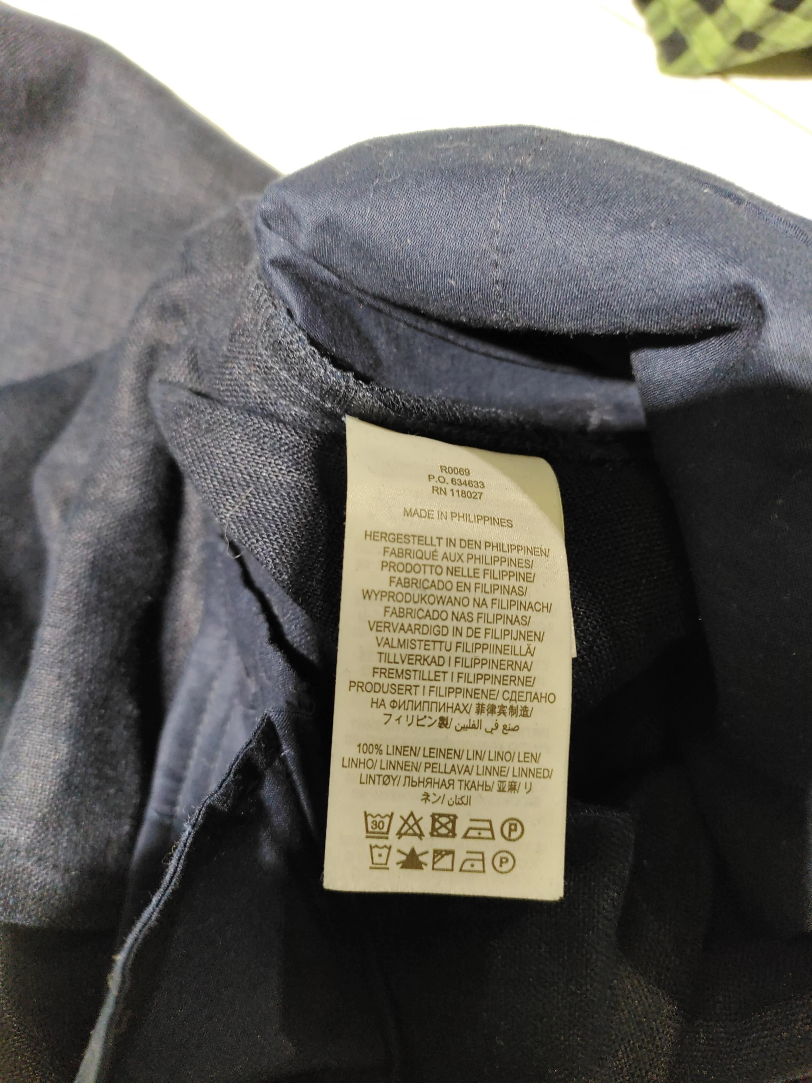 Boden Women's Trousers UK 10 Blue 100% Linen Tapered Cropped - Image 6