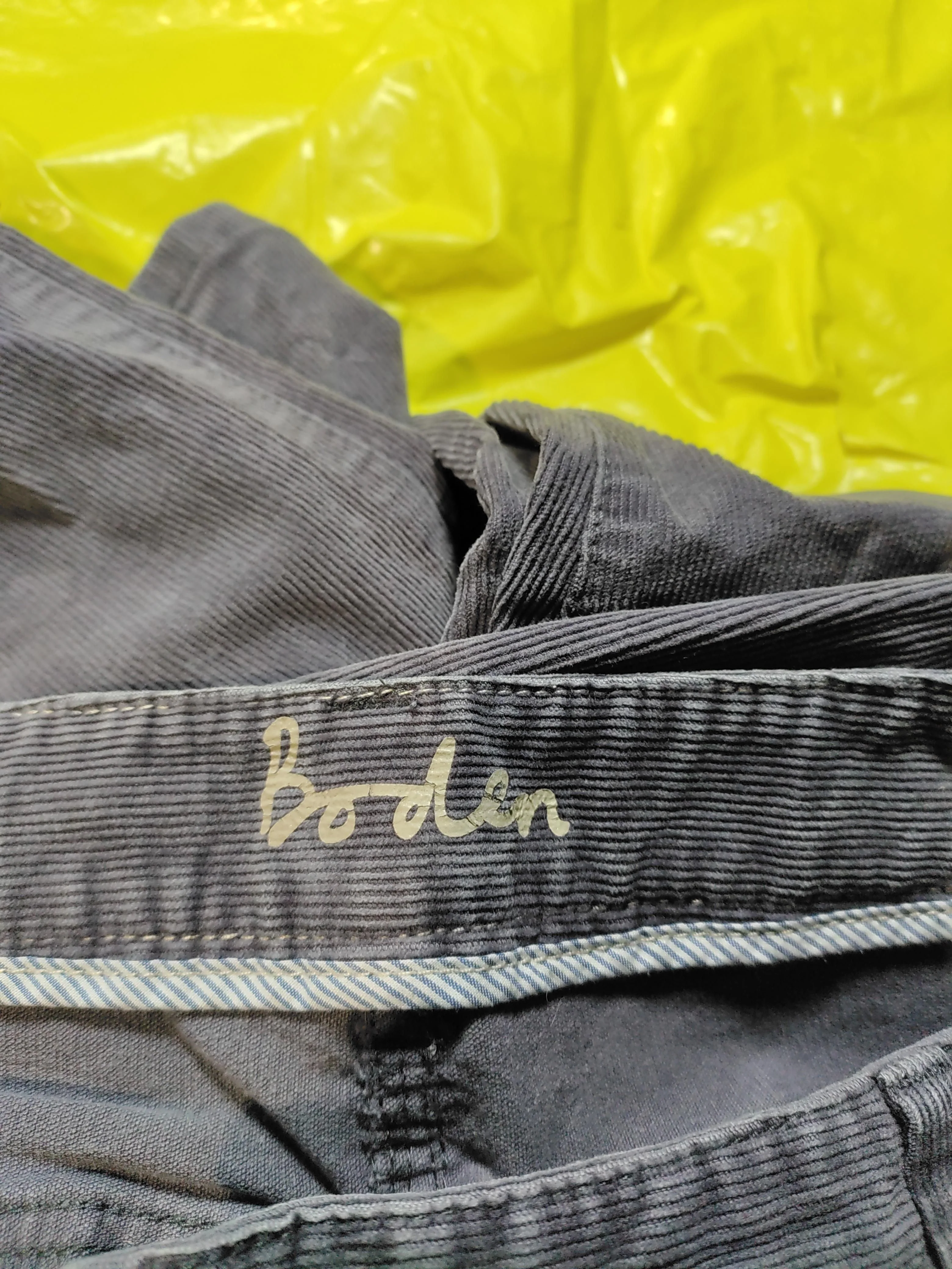 Boden Women's Trousers UK 10 Grey Cotton with Elastane Straight Chino - Image 6