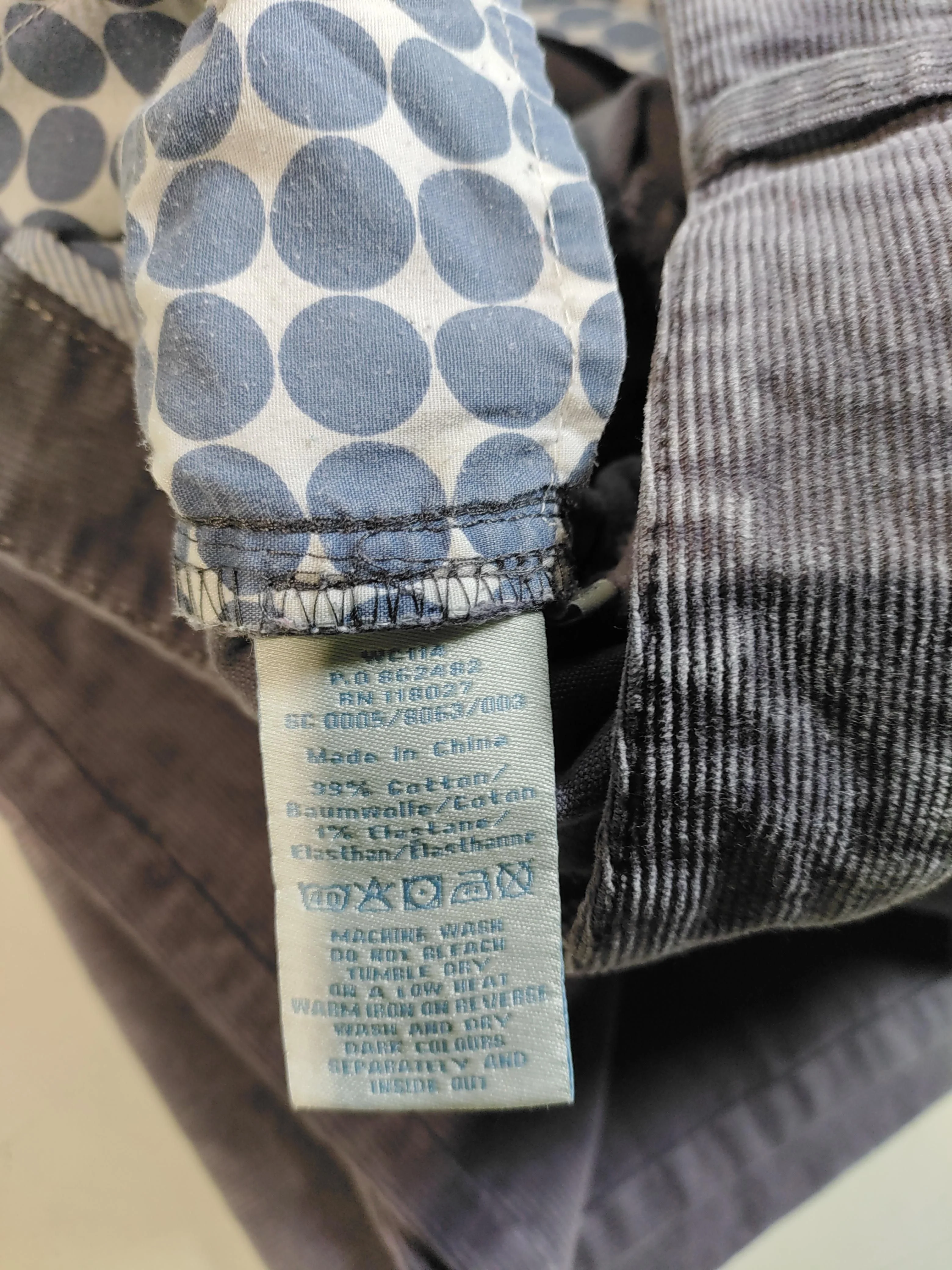 Boden Women's Trousers UK 10 Grey Cotton with Elastane Straight Chino - Image 7