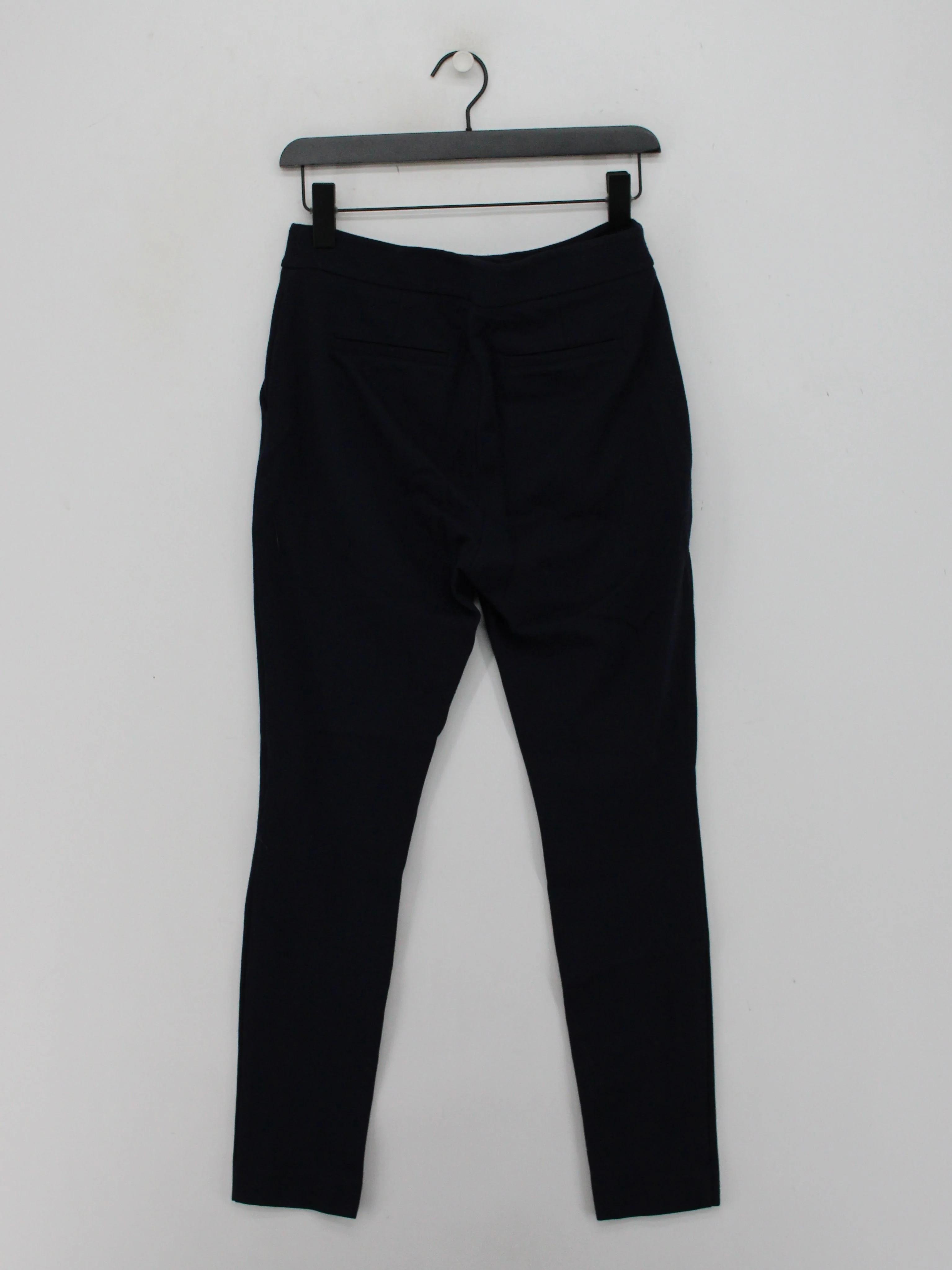 Boden Women's Trousers UK 12 Black Viscose with Polyamide, Elastane Chino - Image 2