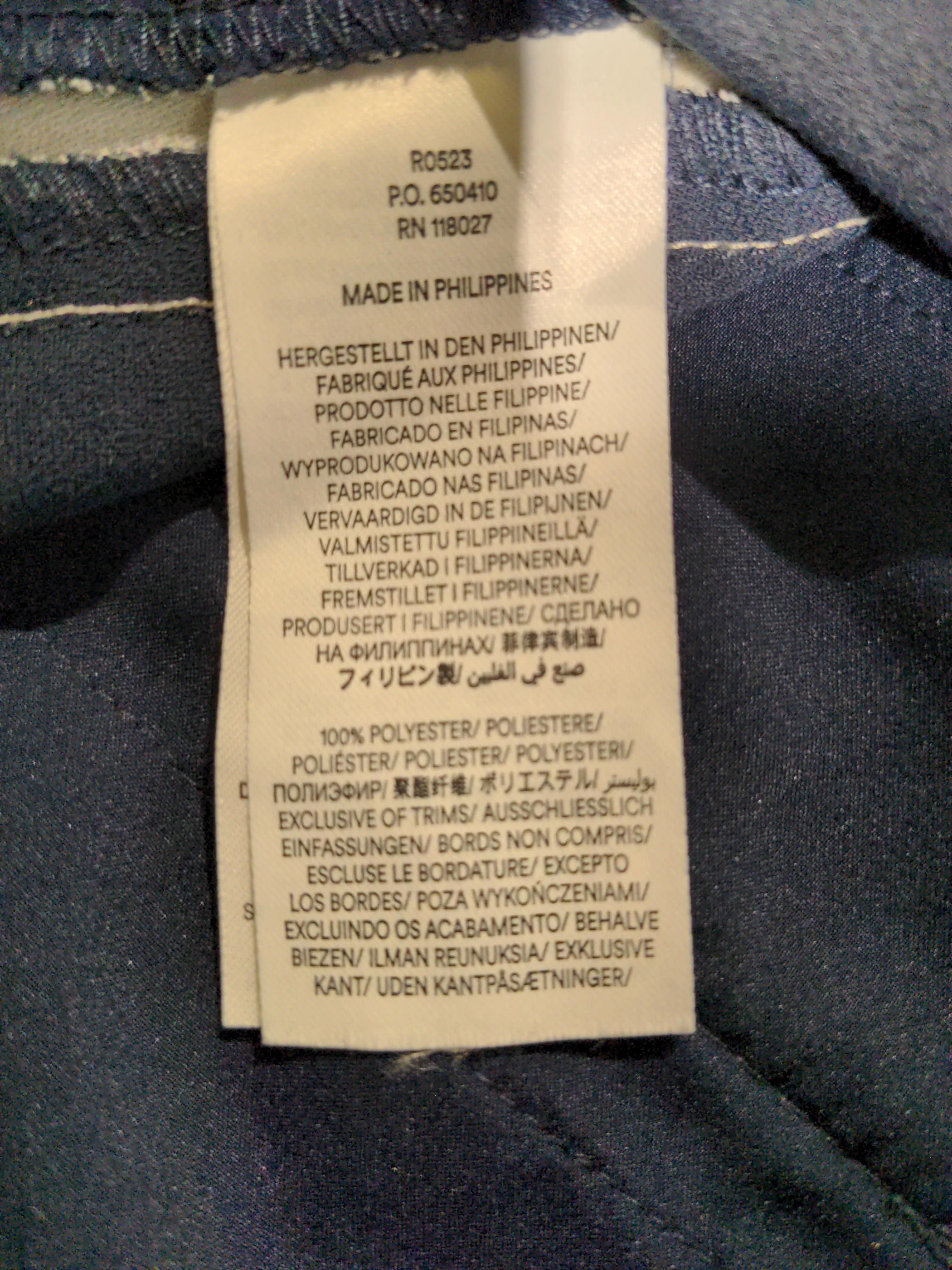 Boden Women's Trousers UK 12 Blue 100% Polyester Wide-Leg Chino - Image 6