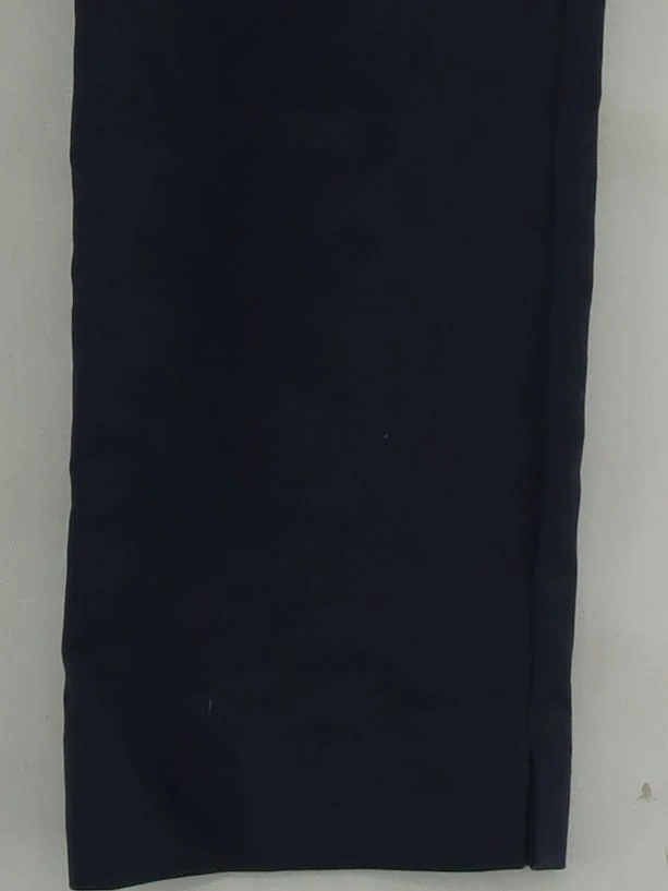 Boden Women's Trousers UK 12 Blue Cotton with Elastane Straight Chino - Image 4