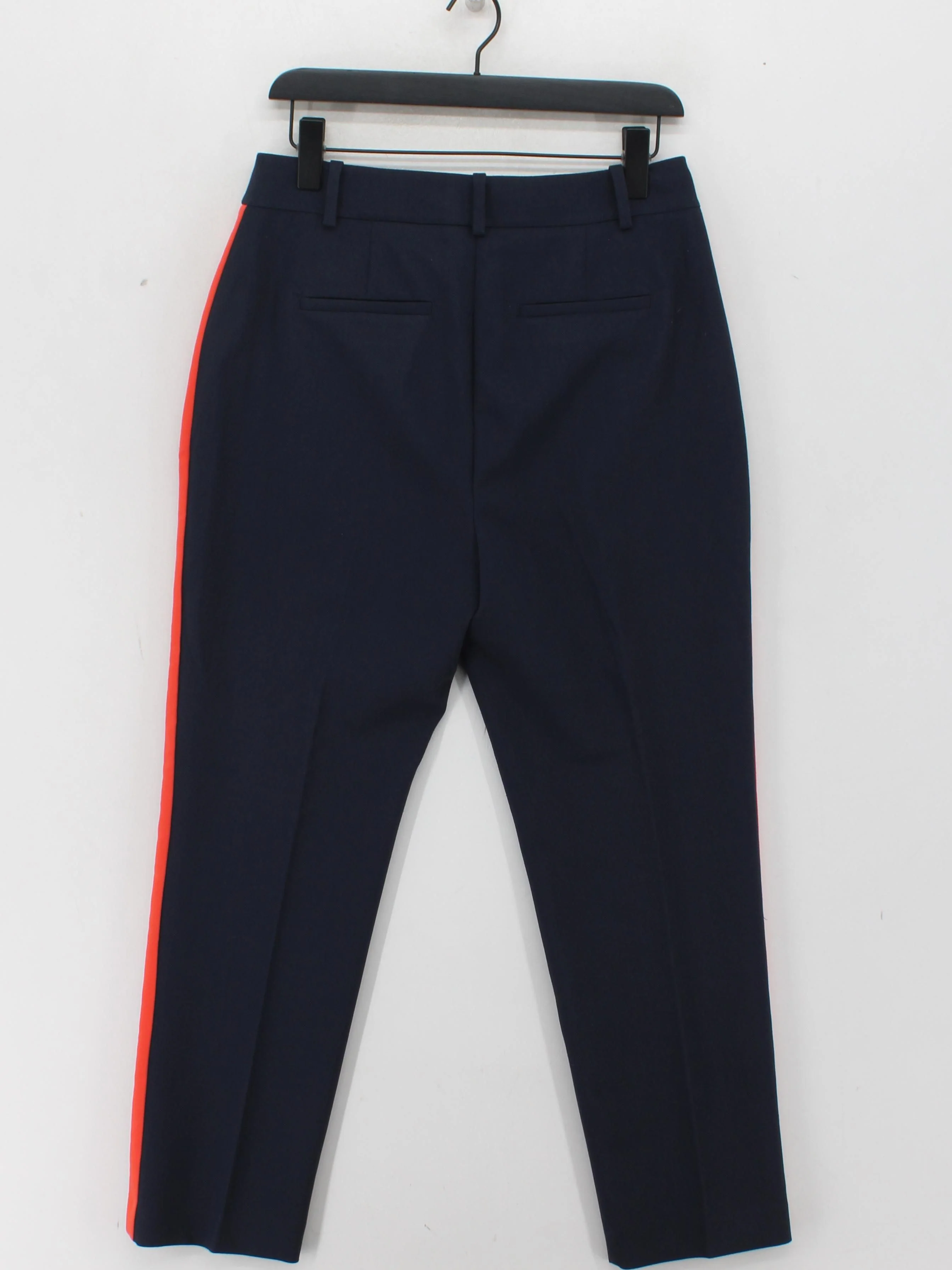 Boden Women's Trousers UK 12 Blue Polyester with Viscose, Elastane Chino - Image 2